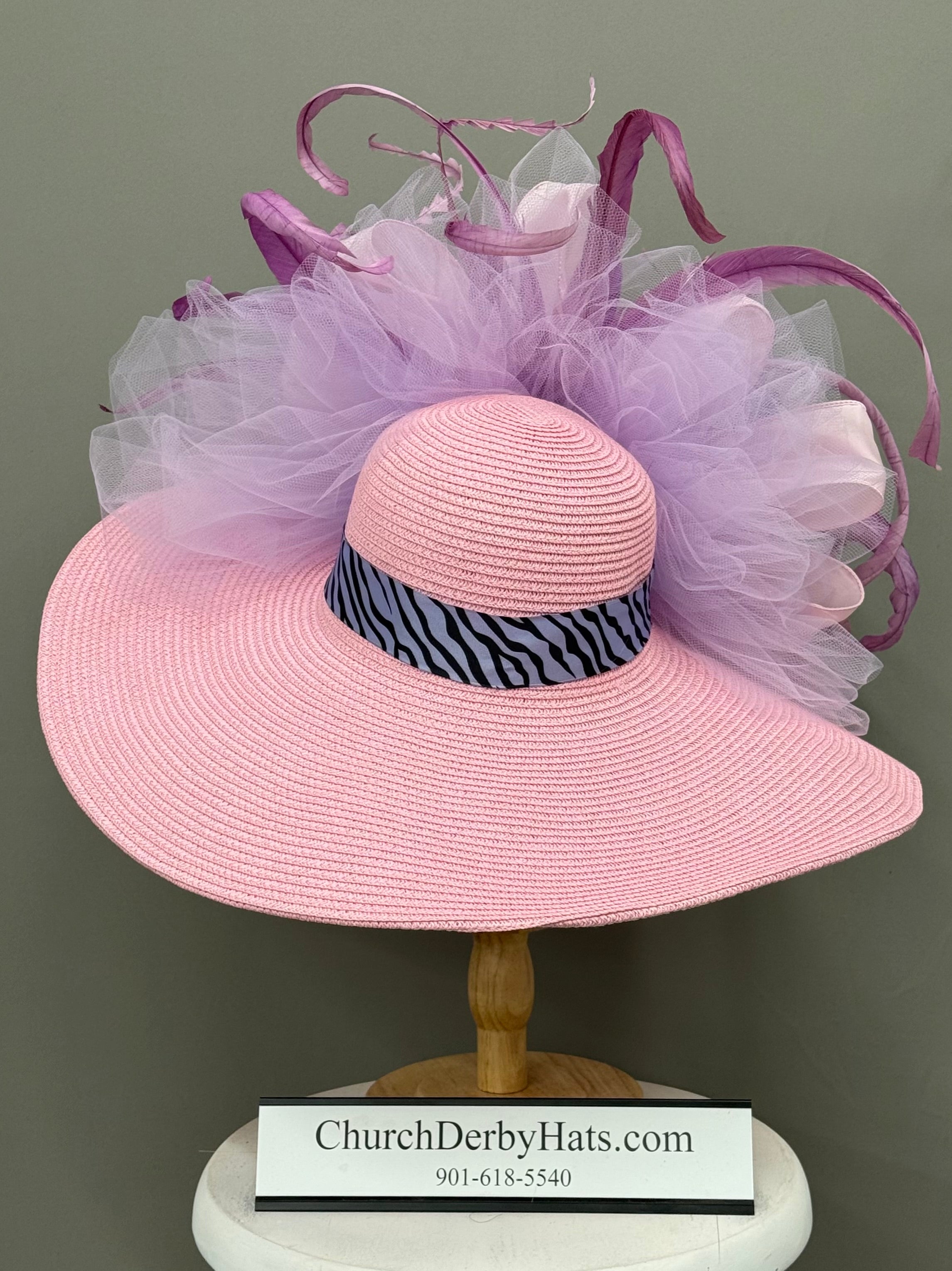 Cora - Kentucky Derby Hat - Church Hat