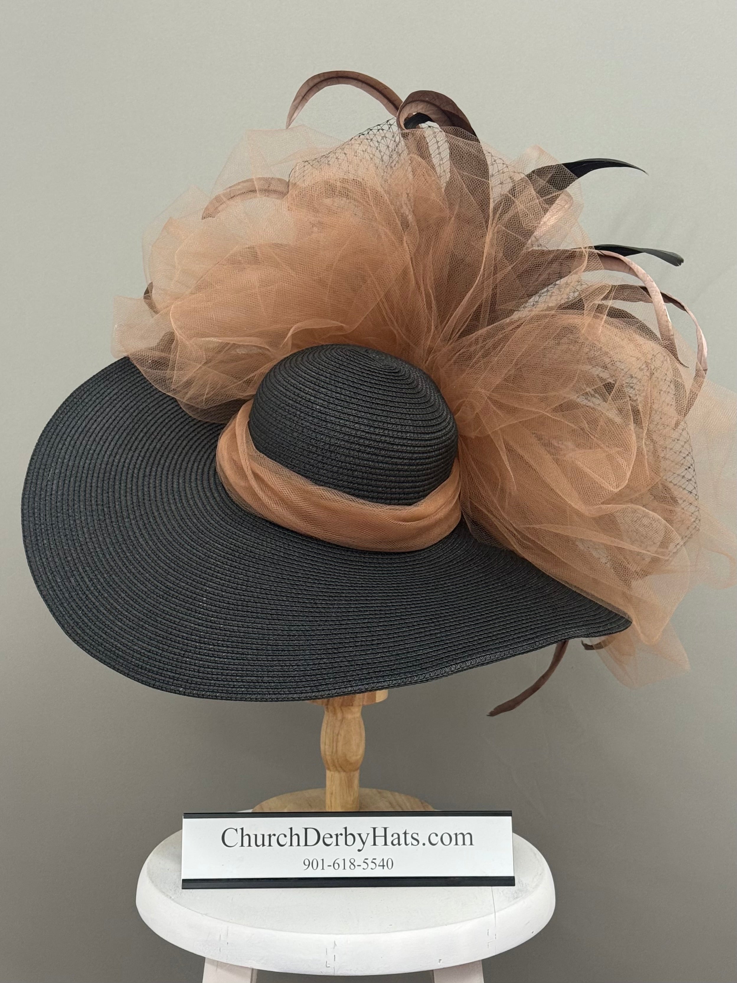 Henna - Church Derby Hat