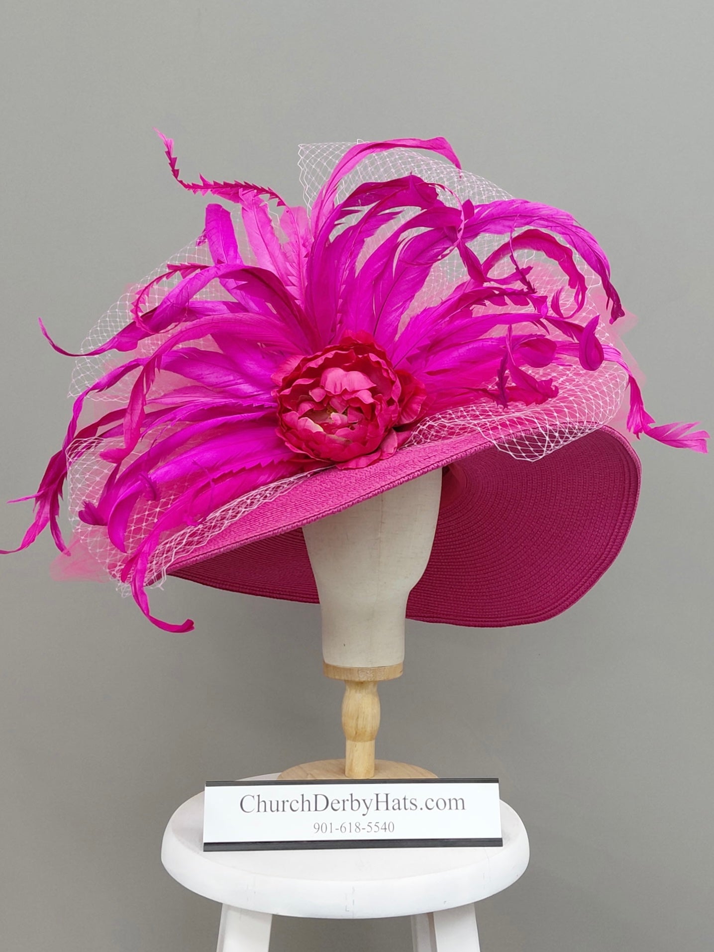 Barbie 2 - Kentucky Derby Hat - Church Hat