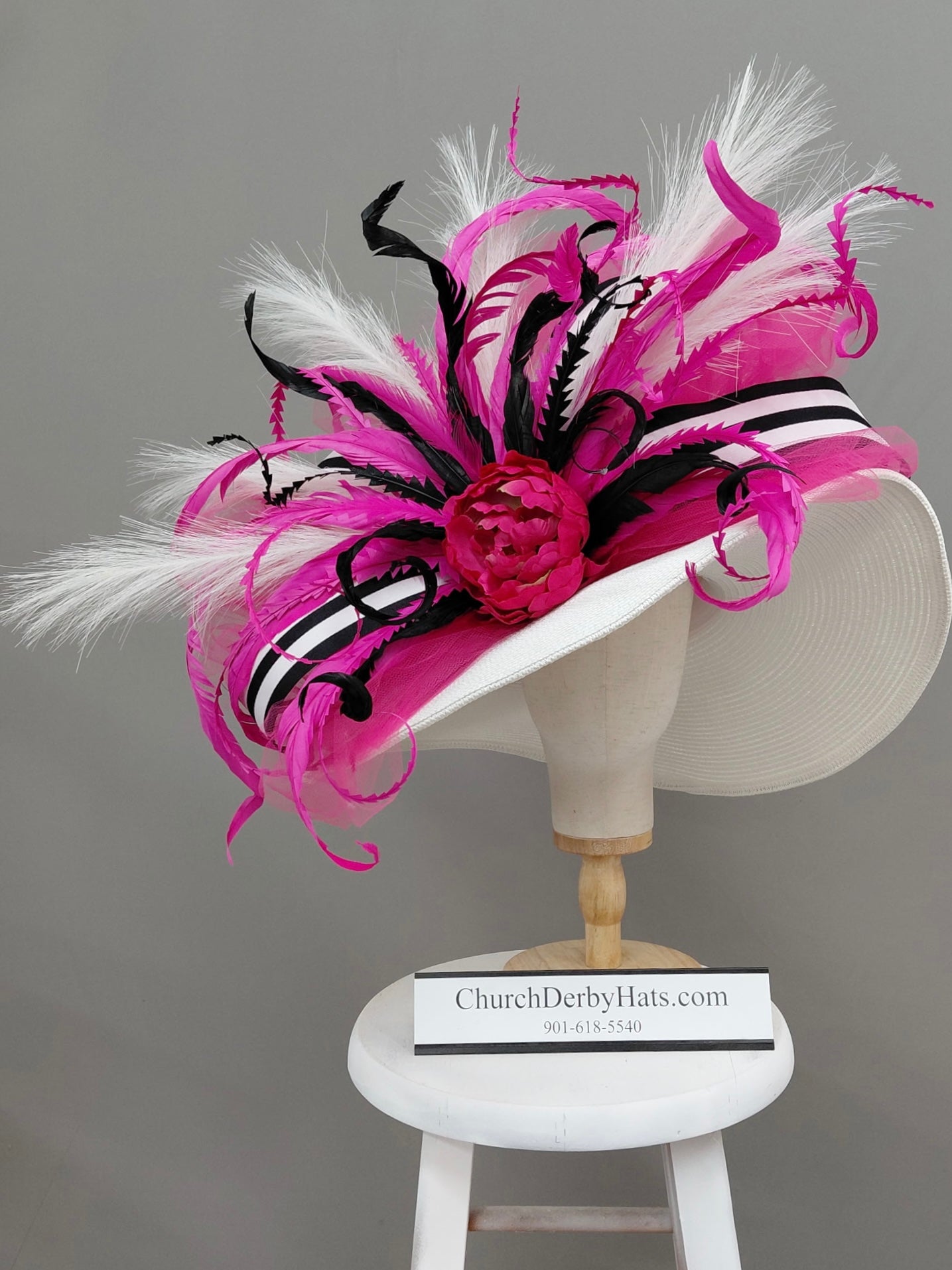 Eliza Pink - Kentucky Derby Hat