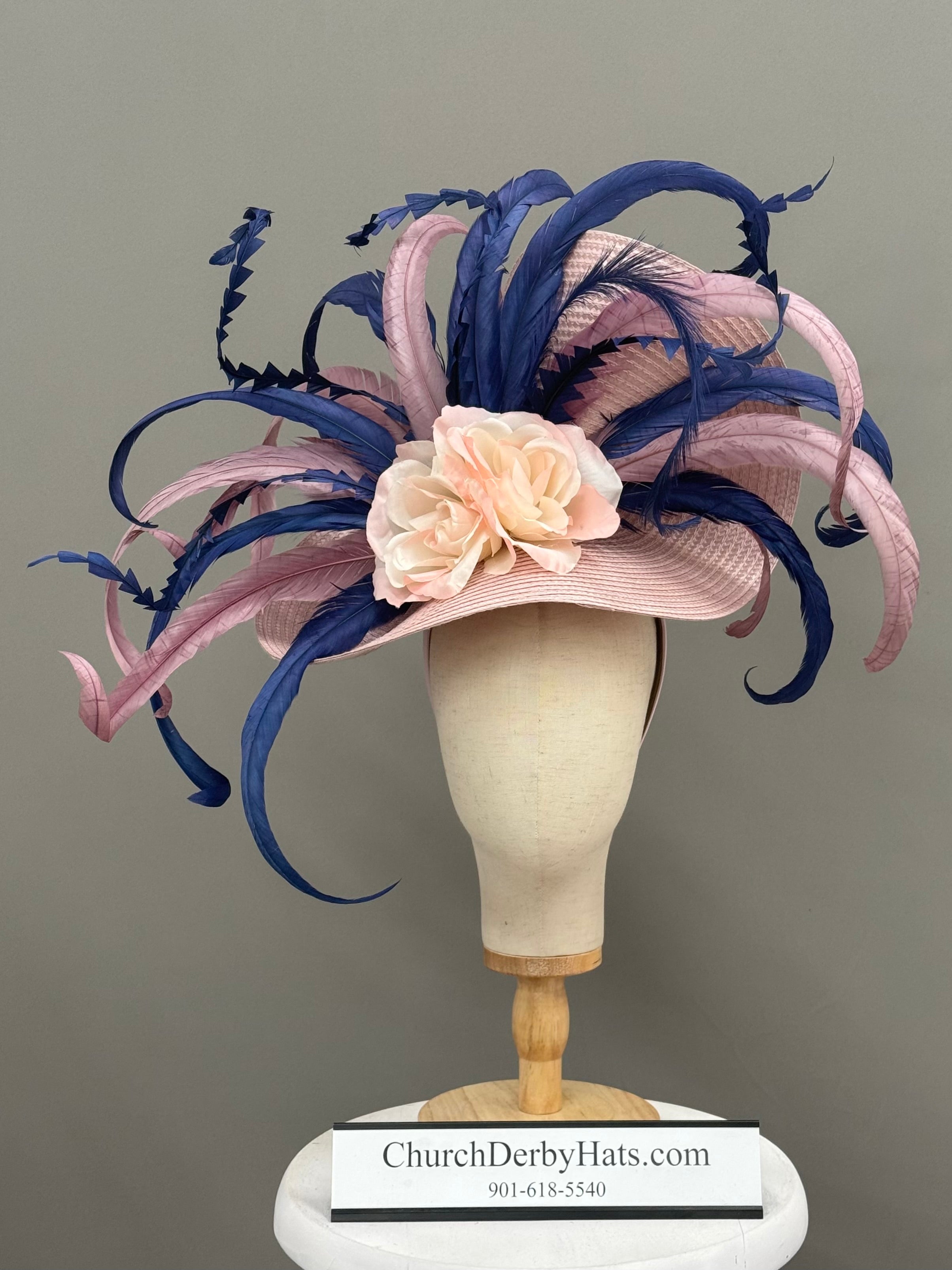 Orpa Fascinator on Headband