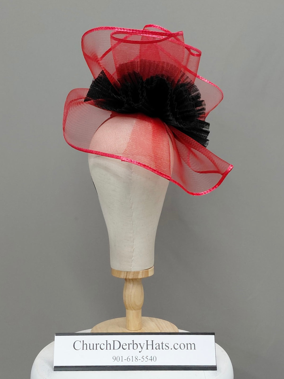 Jerra - Kentucky Derby Hat Fascinator on Headband