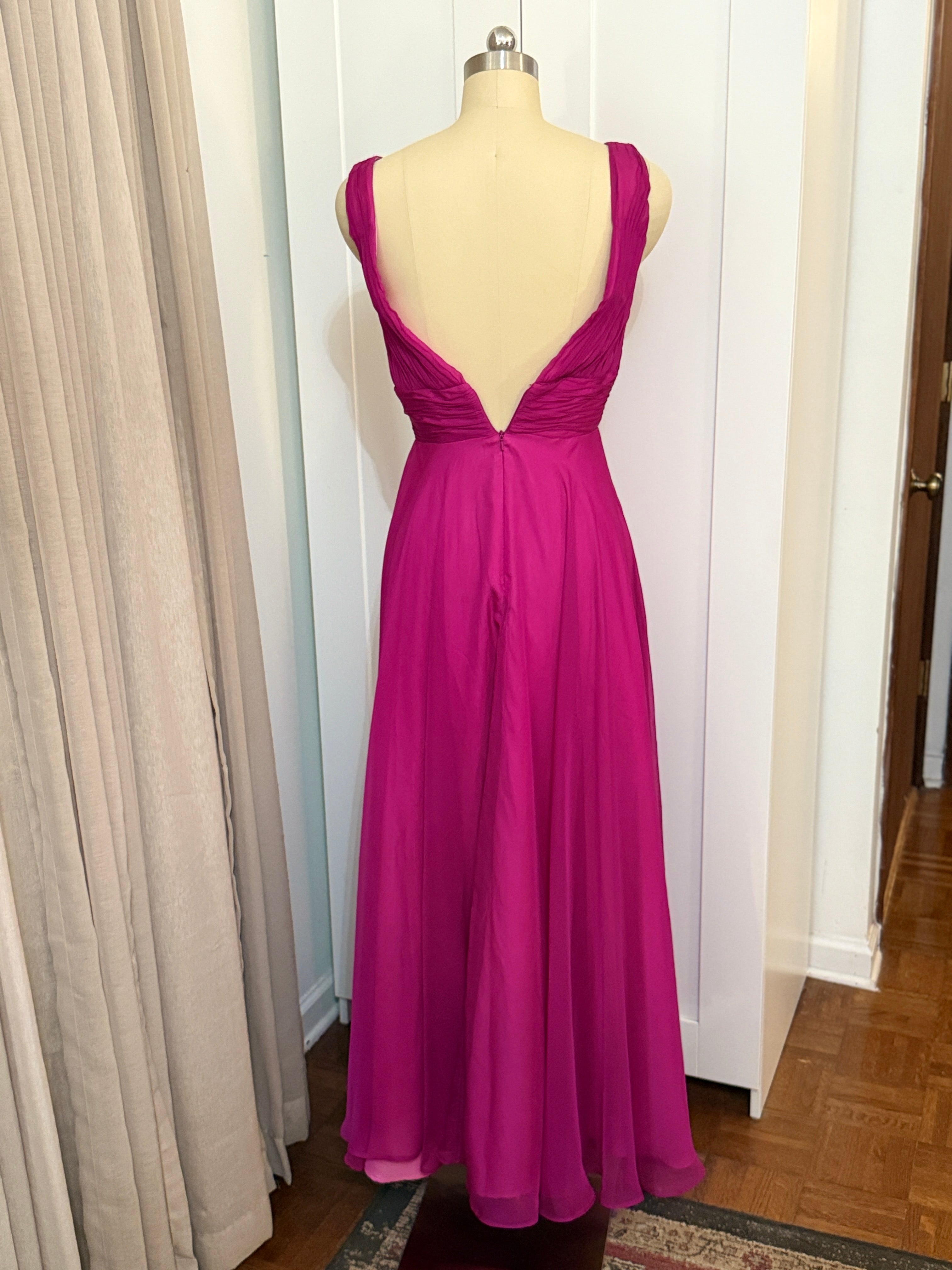 Mac Duggal size 2 fuchsia - Kentucky Derby Dress