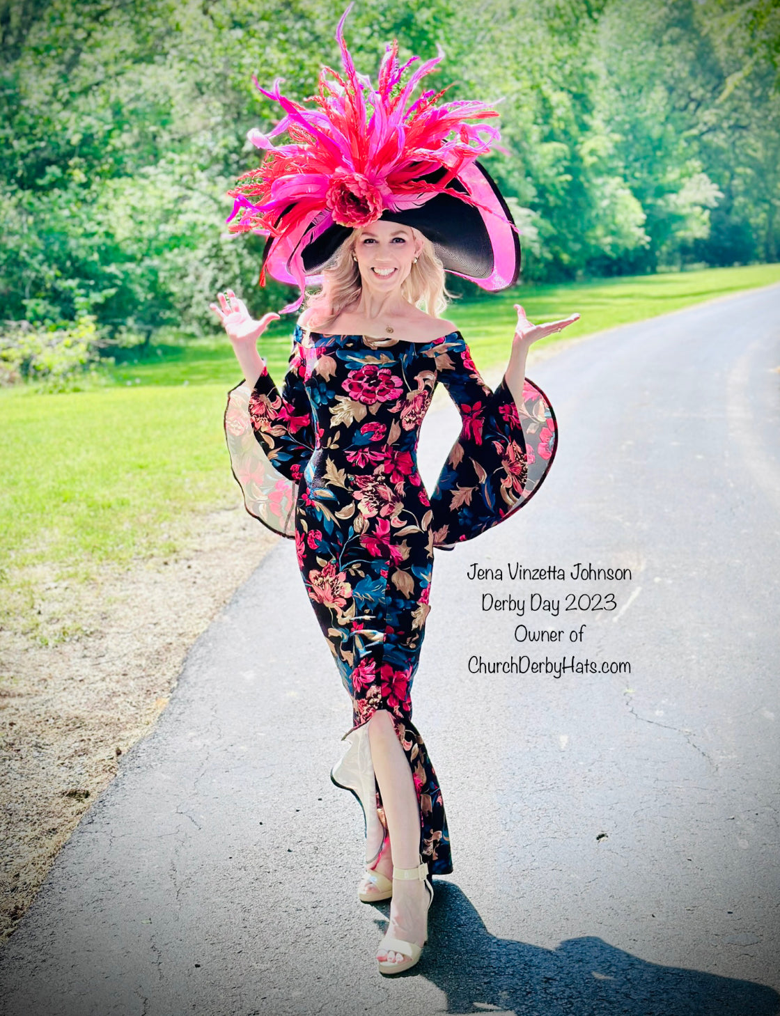 Photoshoot dress - Kentucky Derby Dress