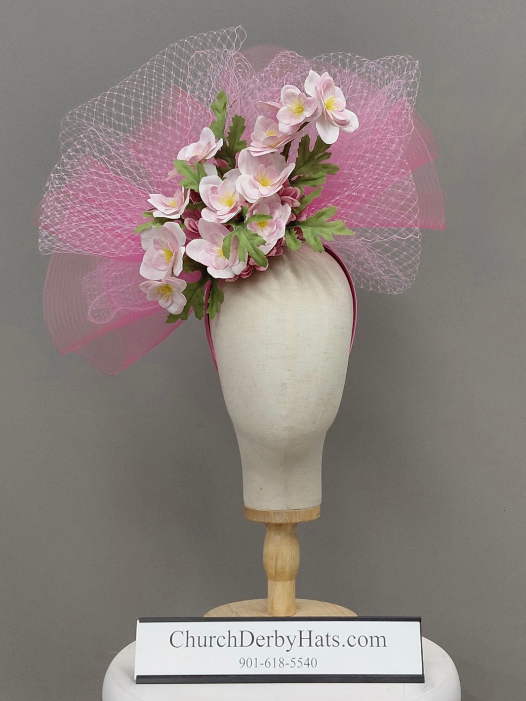 Sally Jane Fascinator on Headband