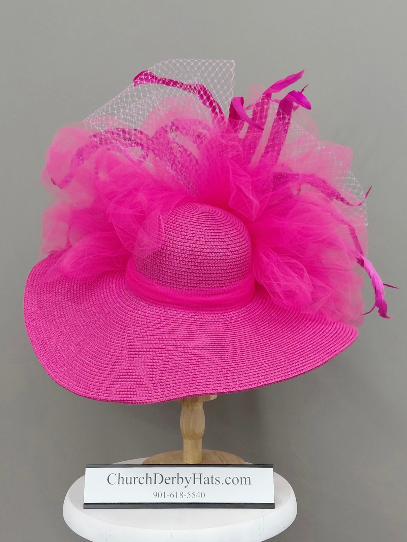Barbie 2 - Kentucky Derby Hat - Church Hat