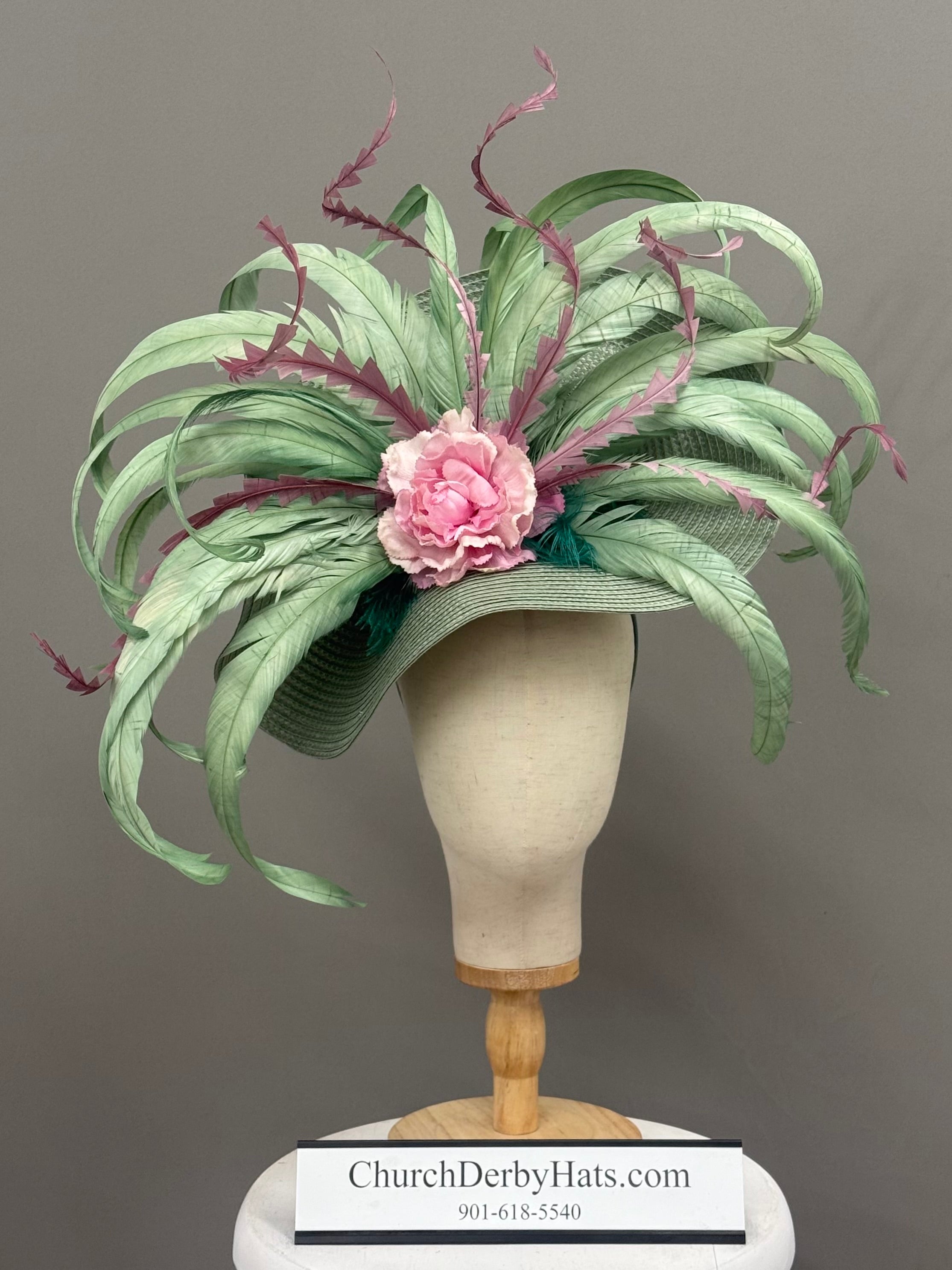 Courtyard Fascinator - Kentucky Derby Hat