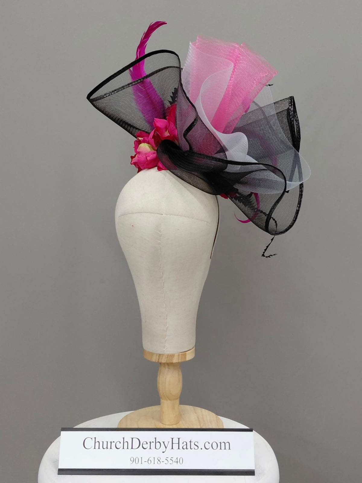 Rebecca Fascinator on Headband