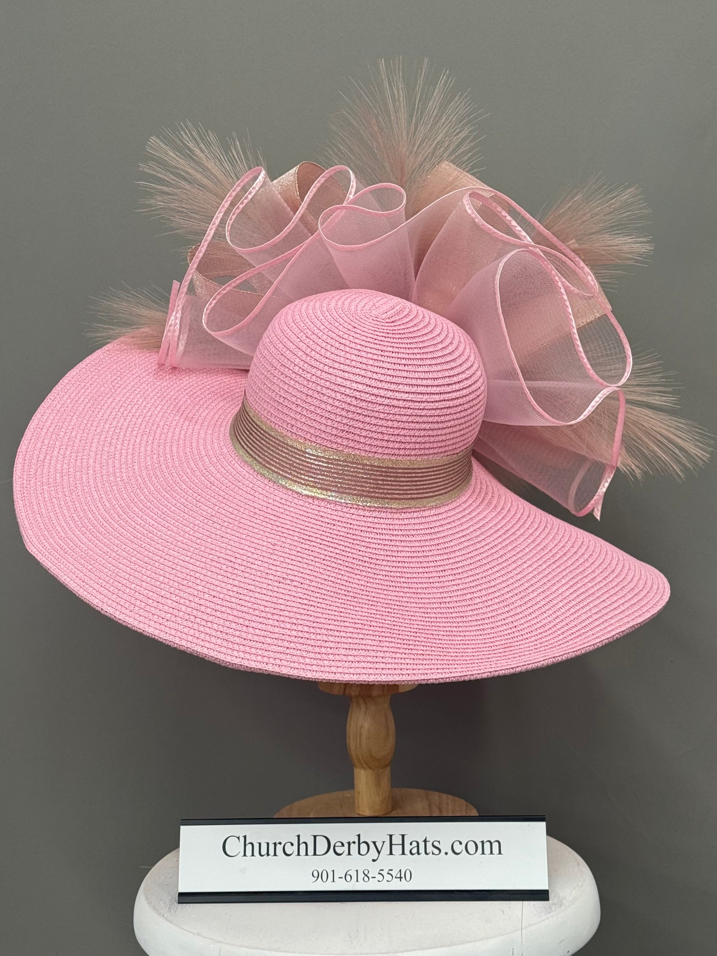 Oaks Lily - Kentucky Derby Hat - Church Hat