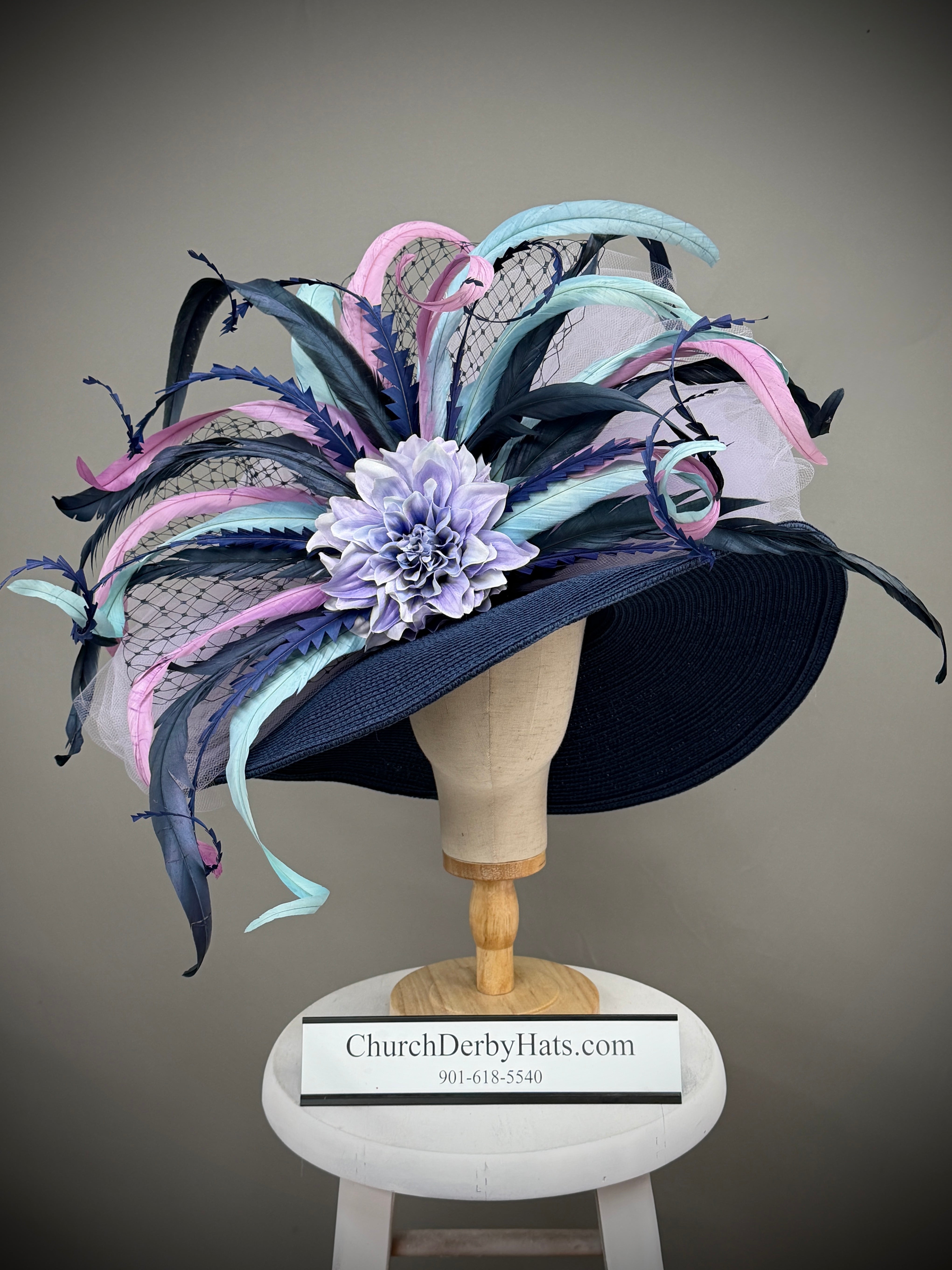 Kara Lavender - Kentucky Derby Hat