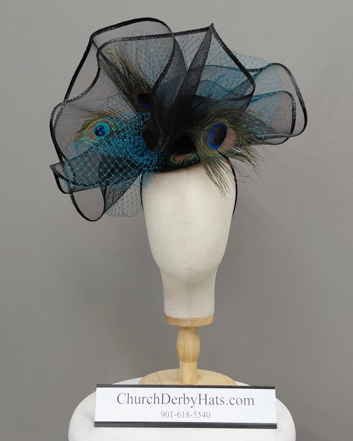 Opal Fascinator on Headband