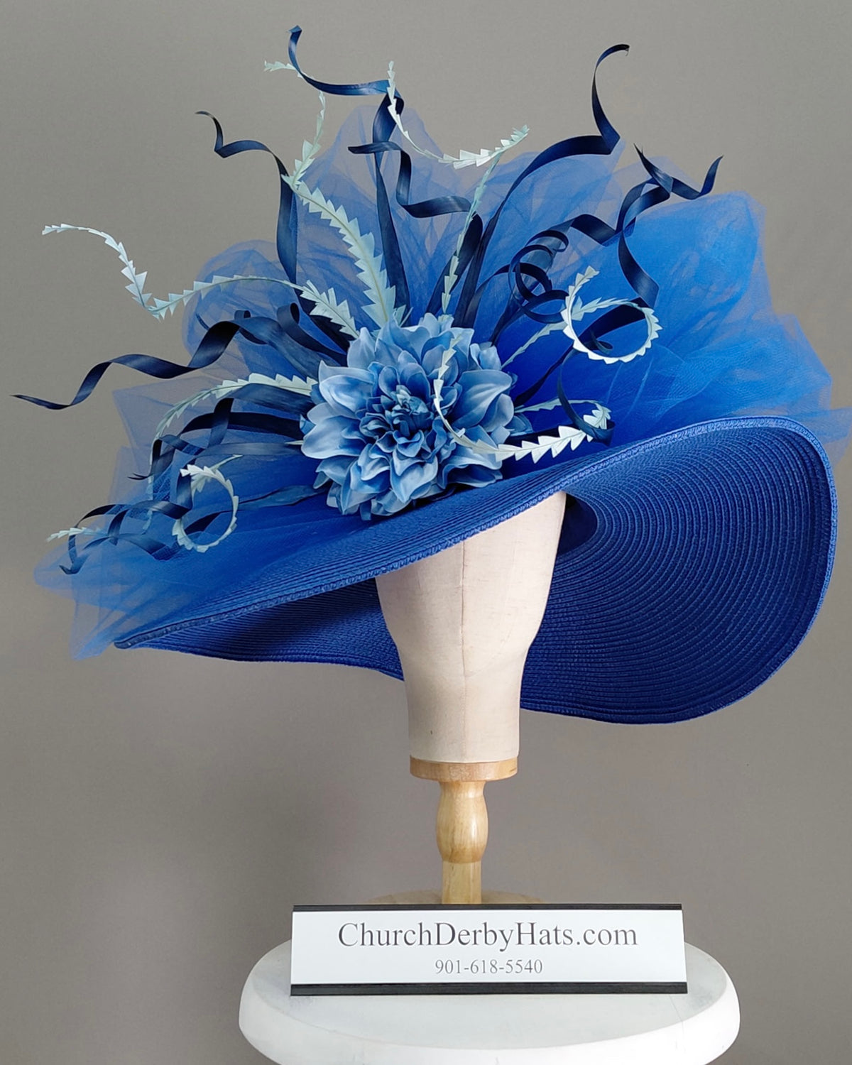 Blue Diamond - Kentucky Derby Hat