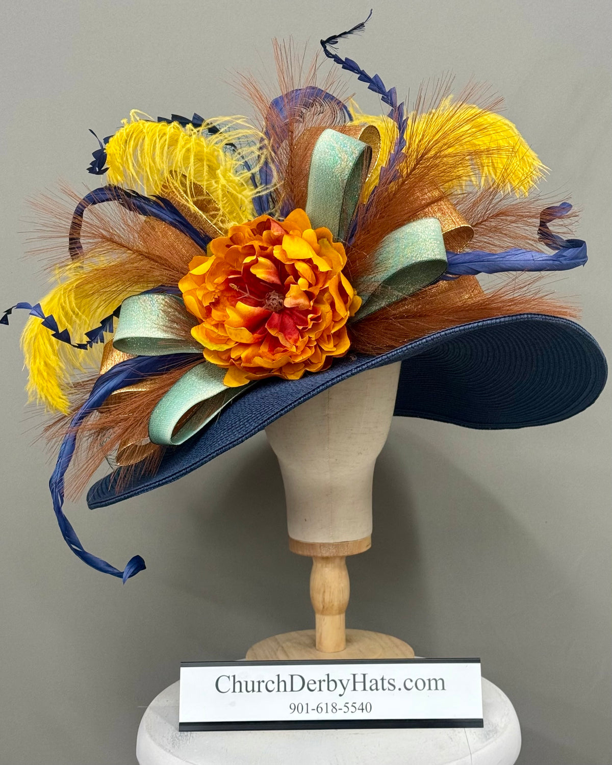 Tamitha - Kentucky Derby Hat - Church Hat