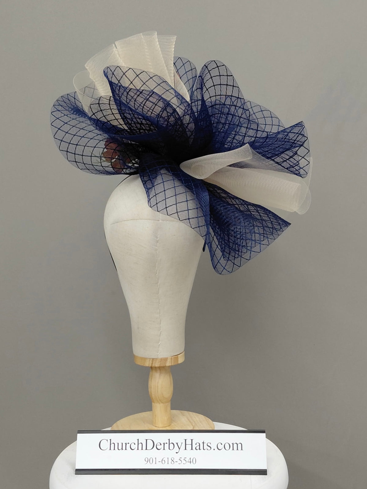 Emily Fascinator on Headband - Kentucky Derby Hat
