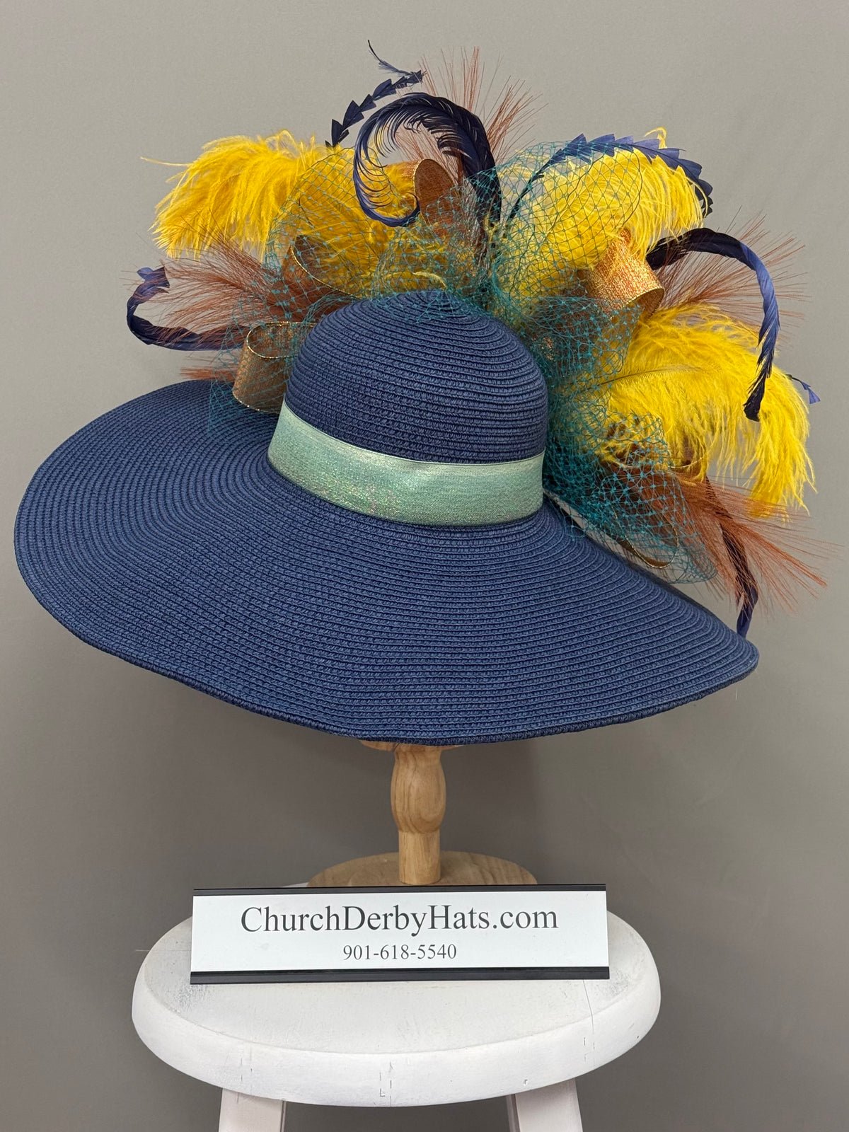 Tamitha - Kentucky Derby Hat - Church Hat