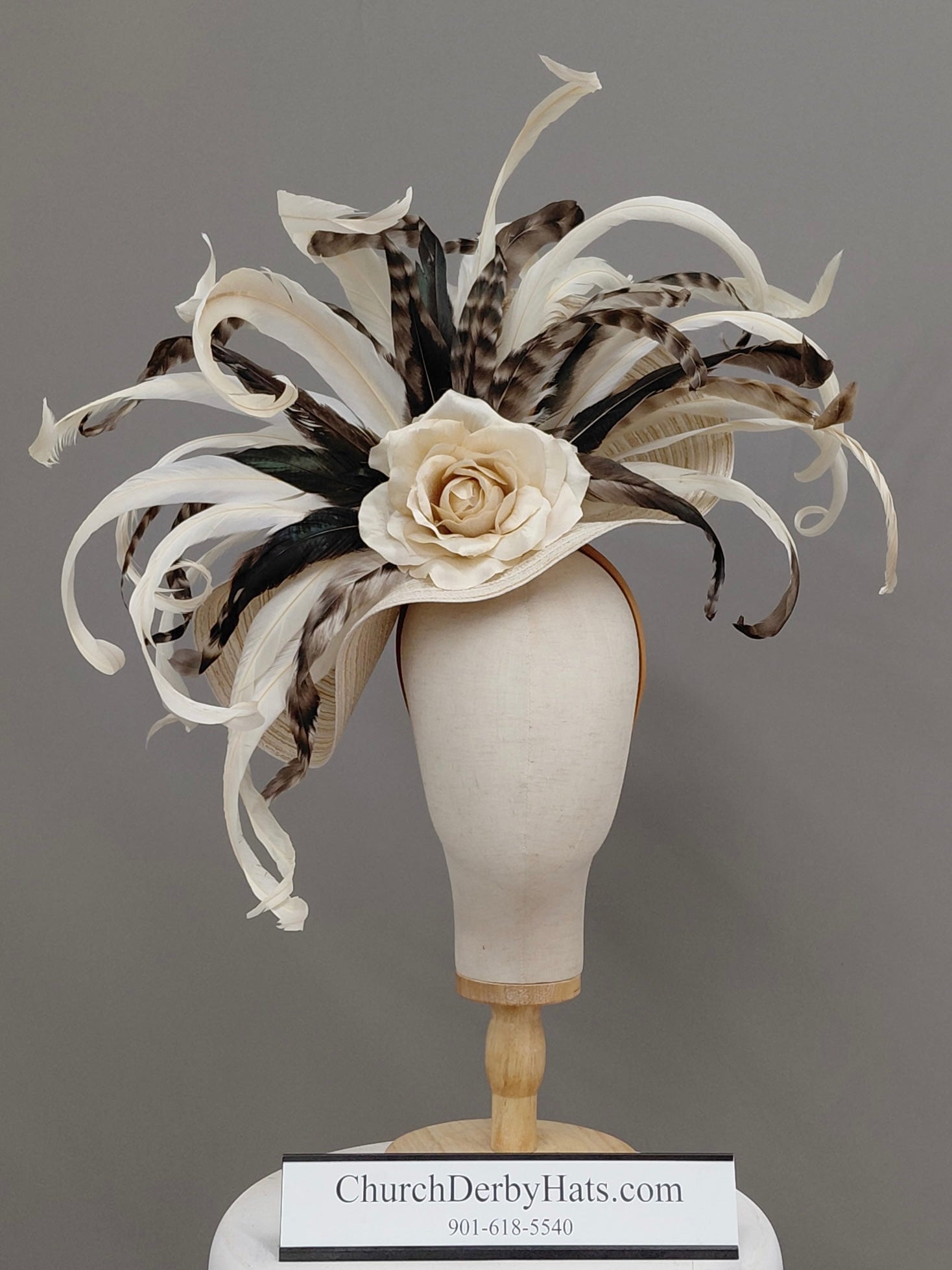 Abby Fascinator - Kentucky Derby Hat