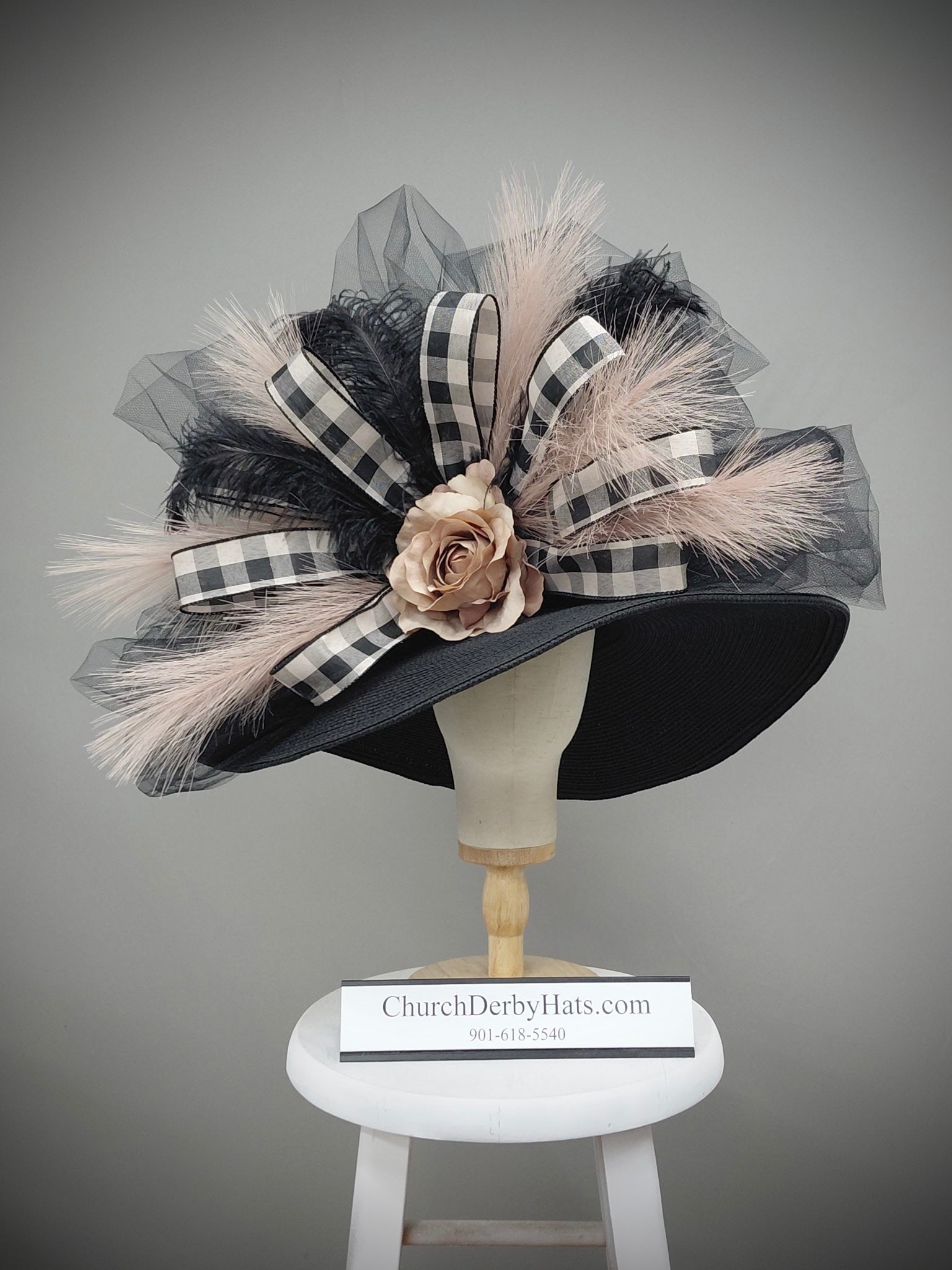 Monroe - Kentucky Derby Hat - Church Hat
