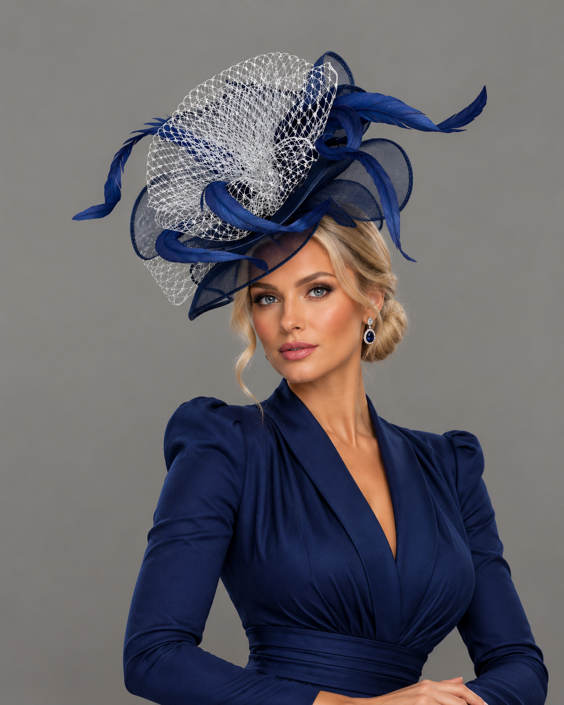 Sally Navy Silver
