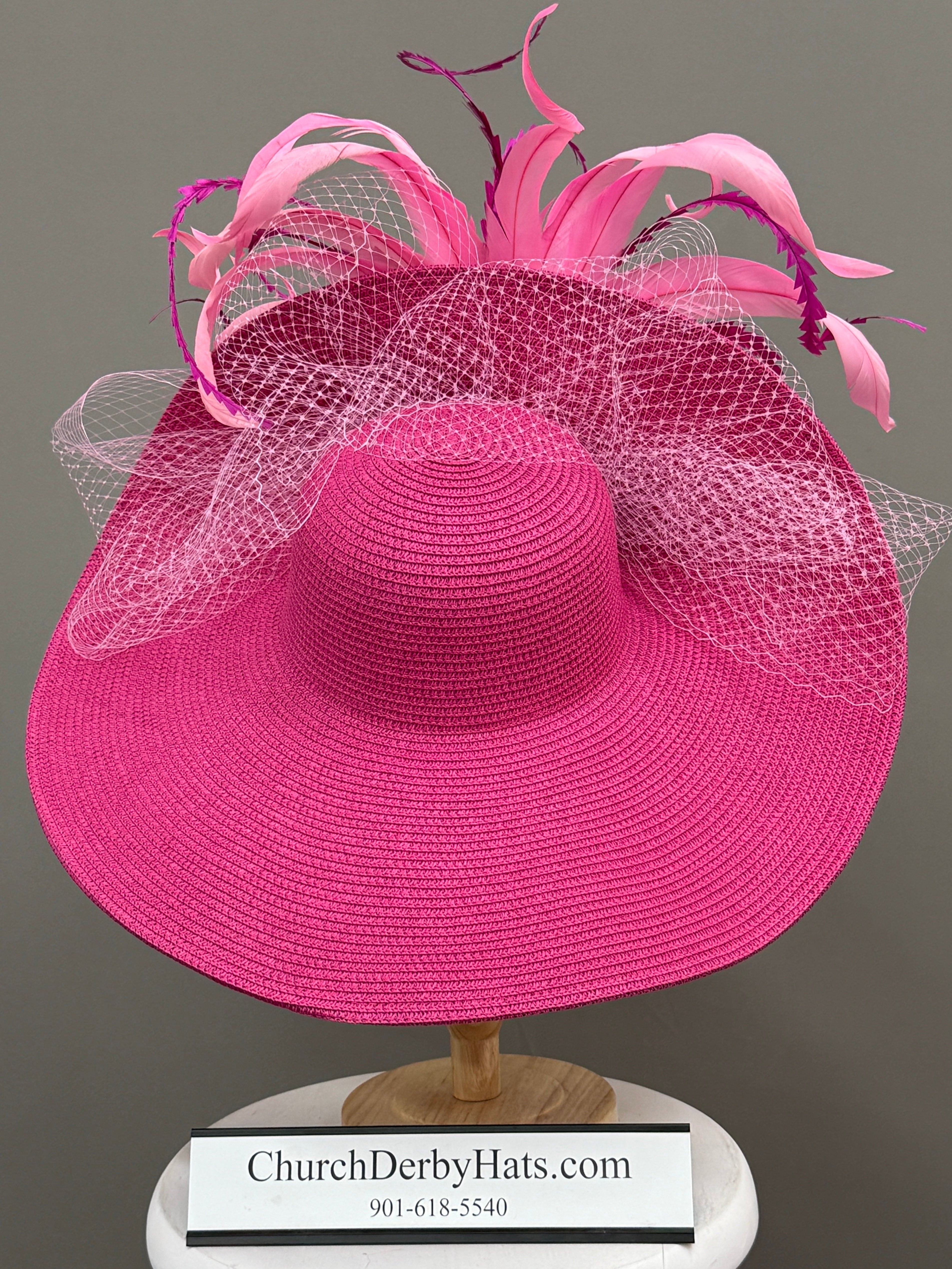 Kiera Pink - Kentucky Derby Hat