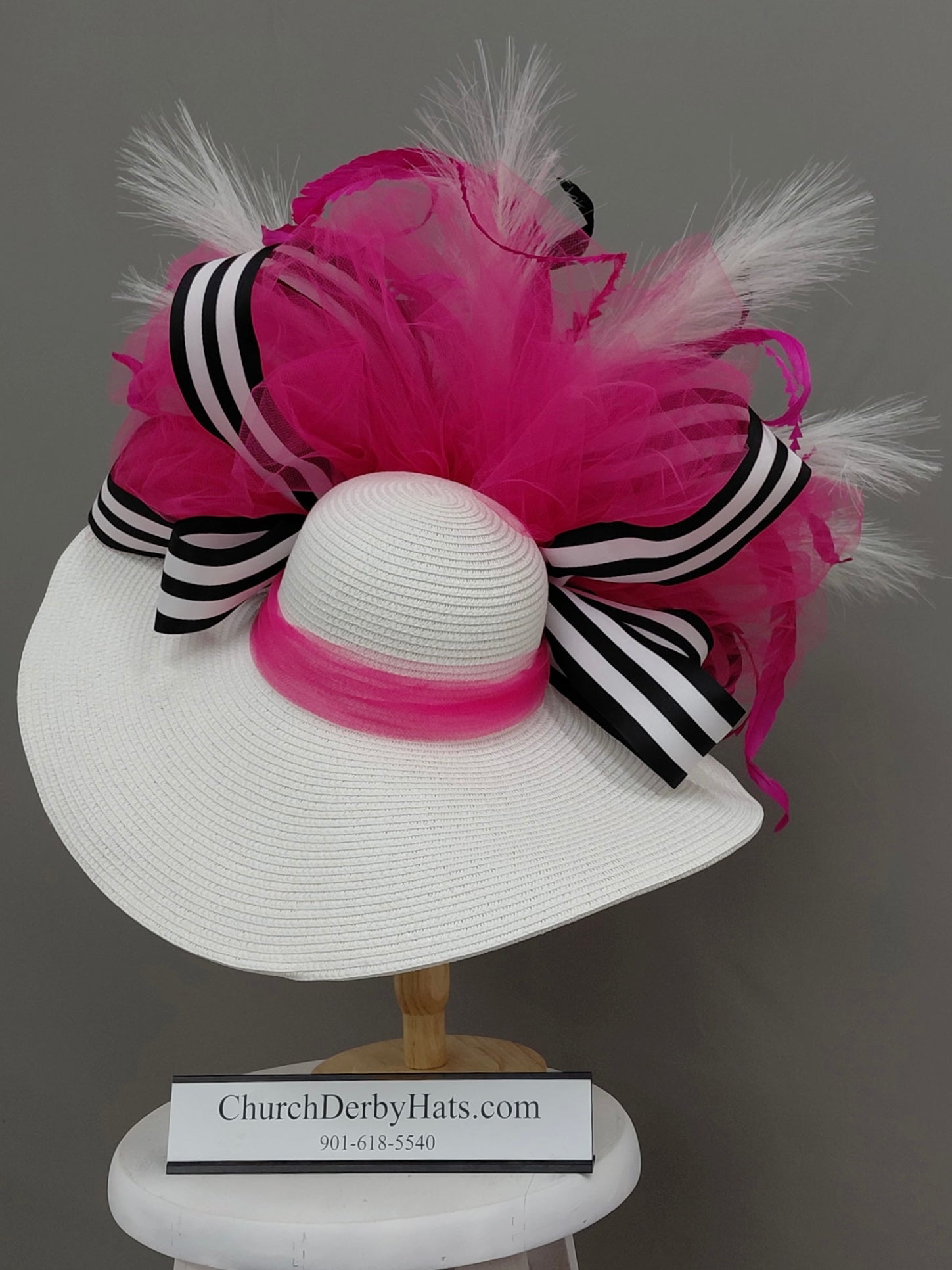Eliza Pink - Kentucky Derby Hat