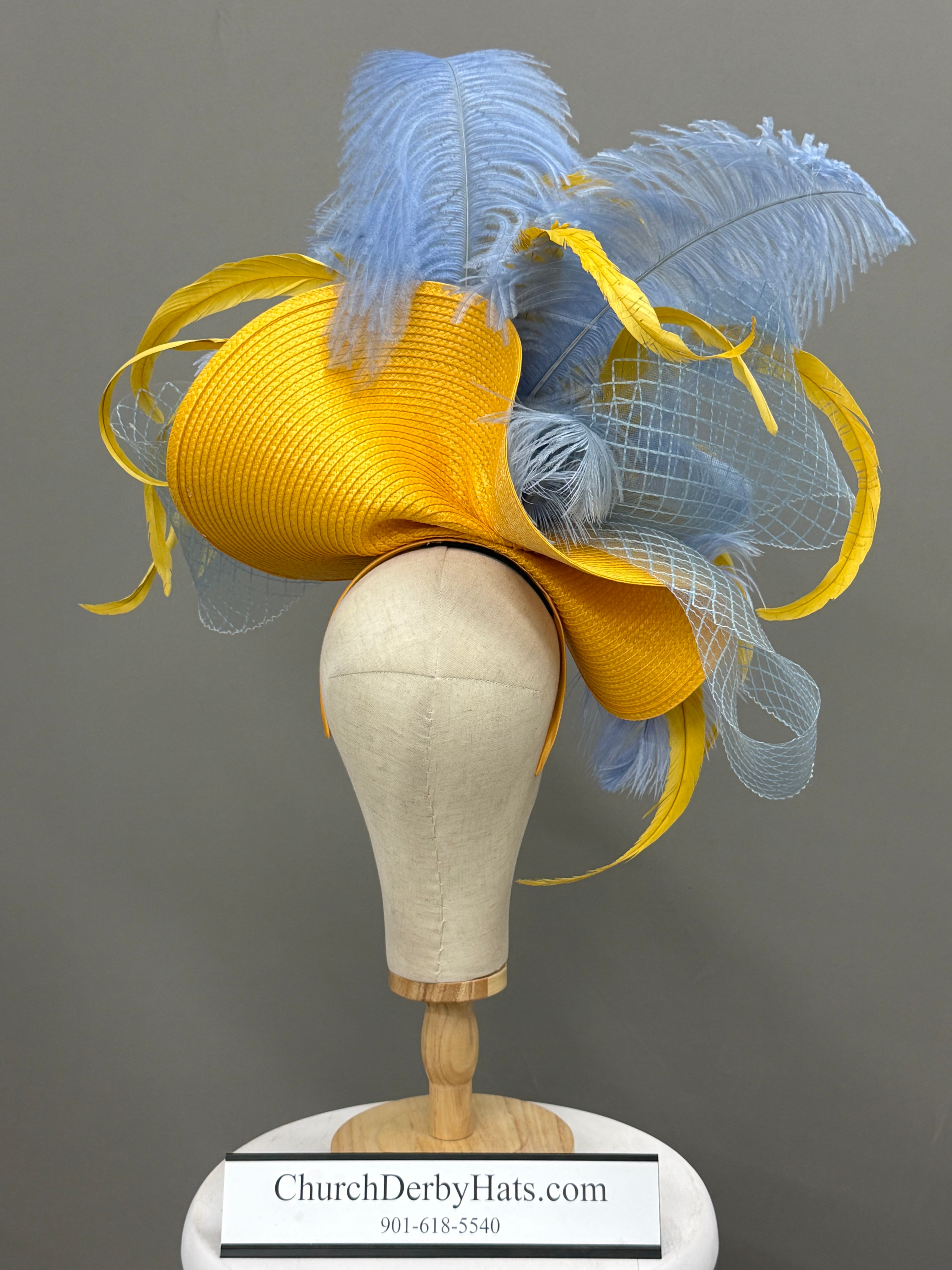 Periwinkle - Kentucky Derby Hat