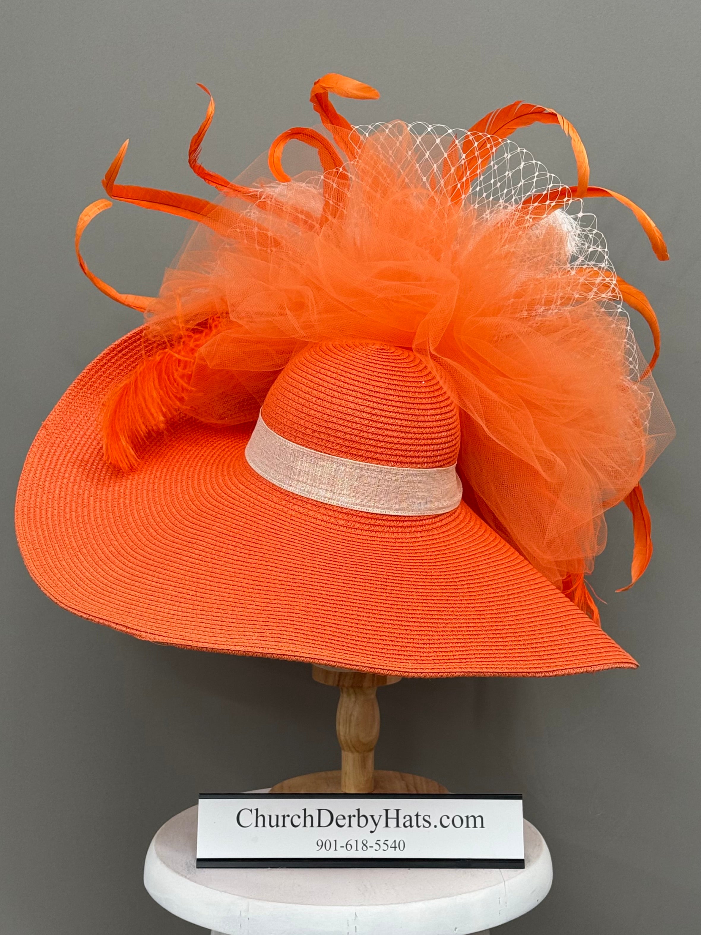 Mona Lisa - Kentucky Derby Hat - Church Hat