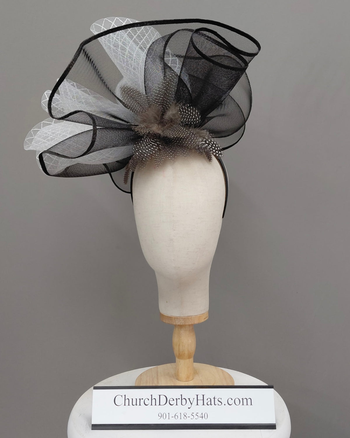 Loraine Fascinator on Headband