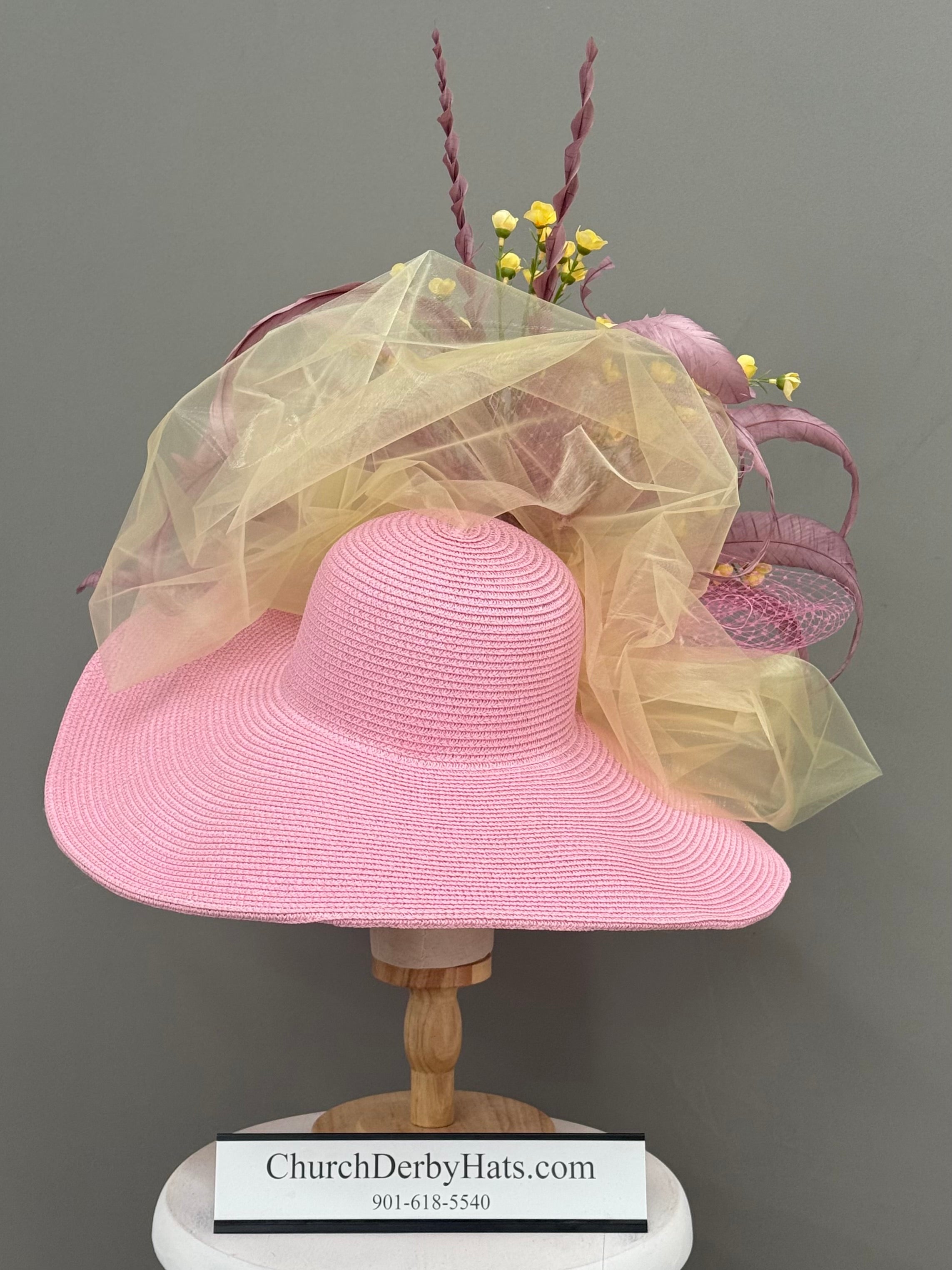 Elegant Garden Party Hat