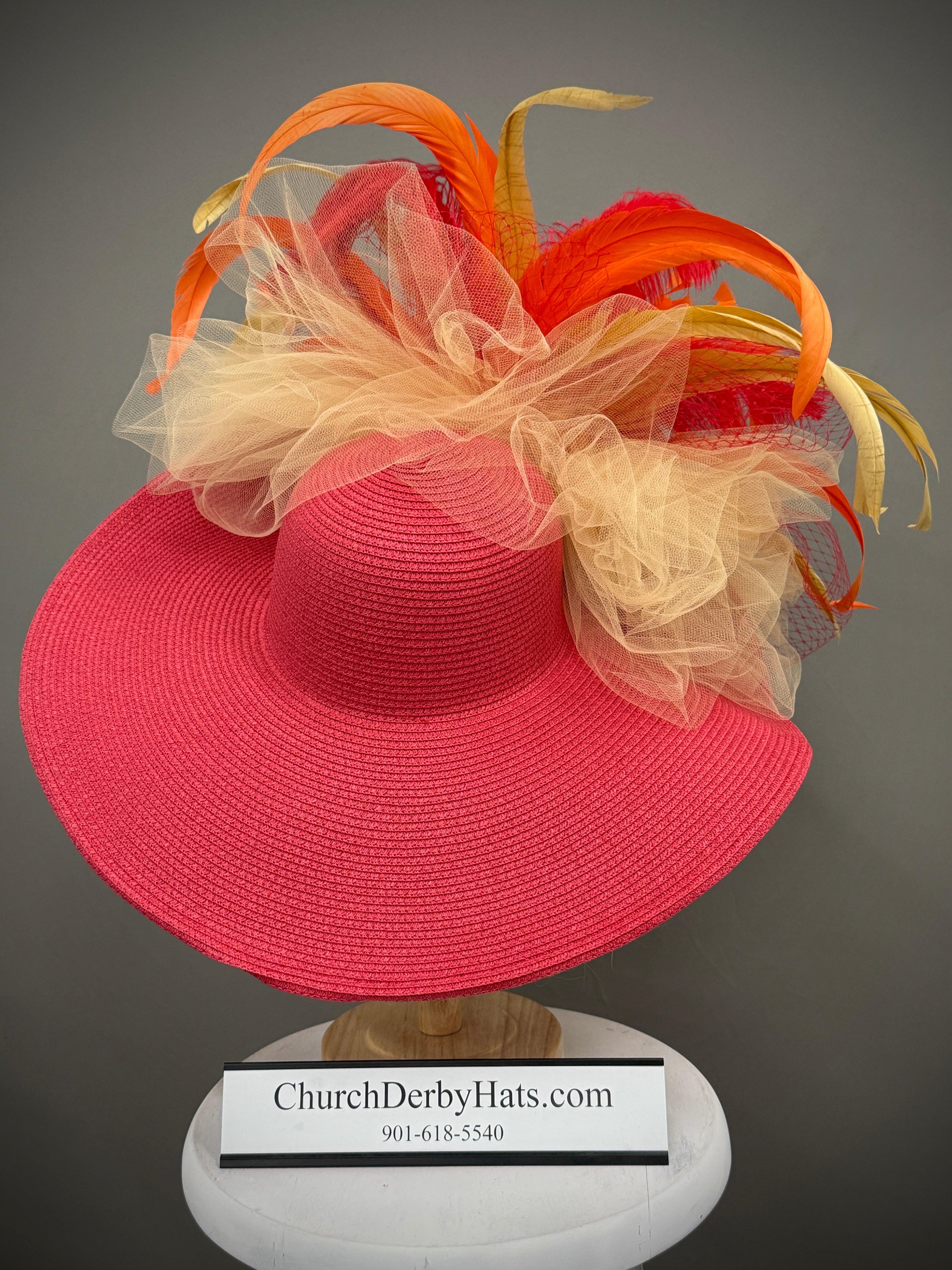 Just Like Fire - Church Derby Hat