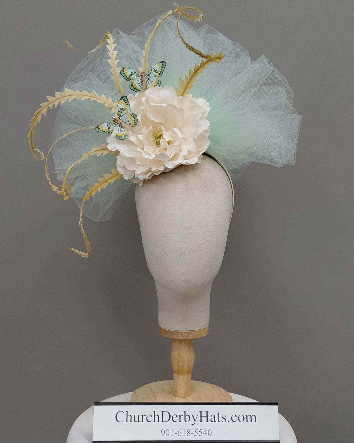 Fame - Kentucky Derby - Church Fascinator on Headband