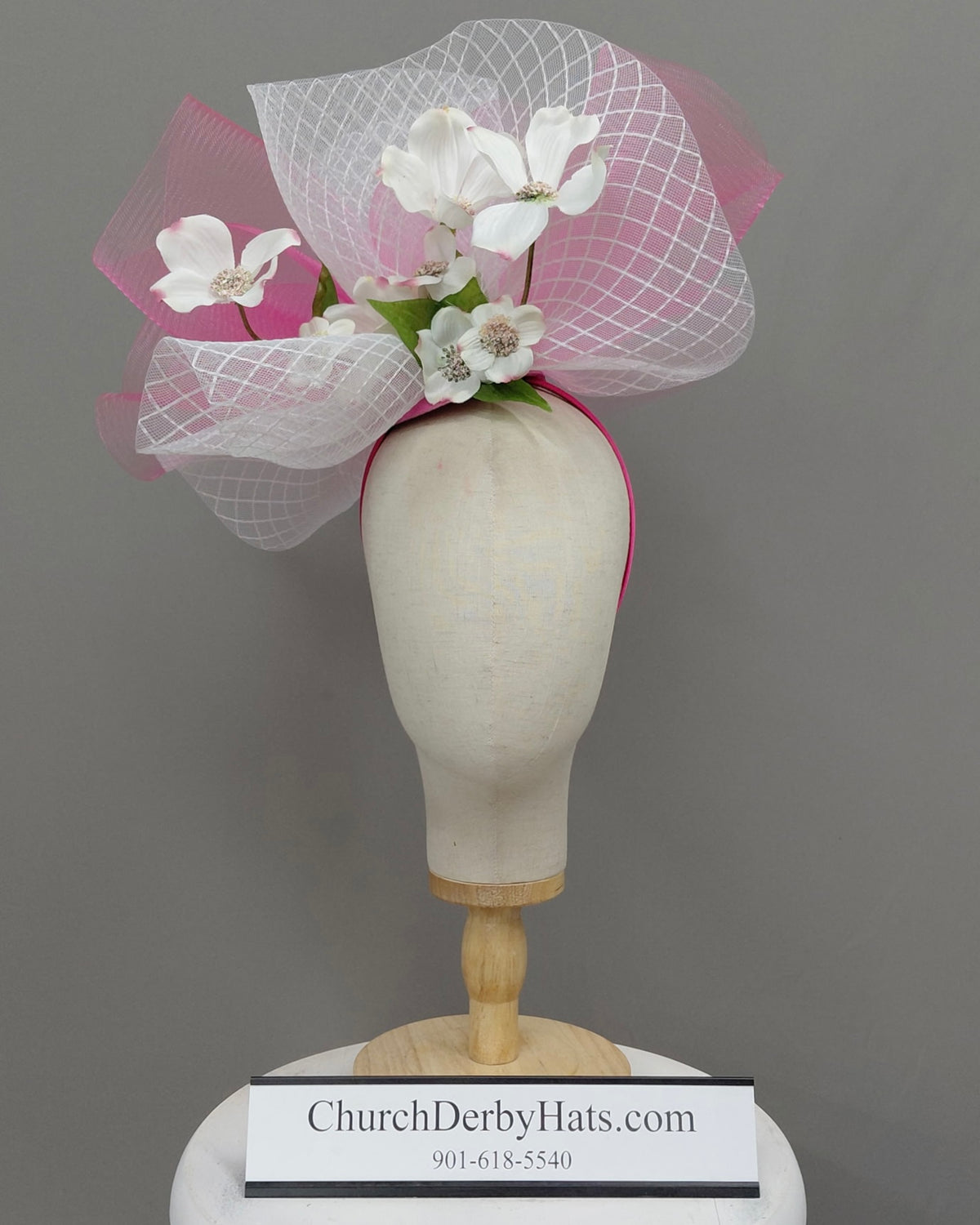 Laura - Fascinator on Headband