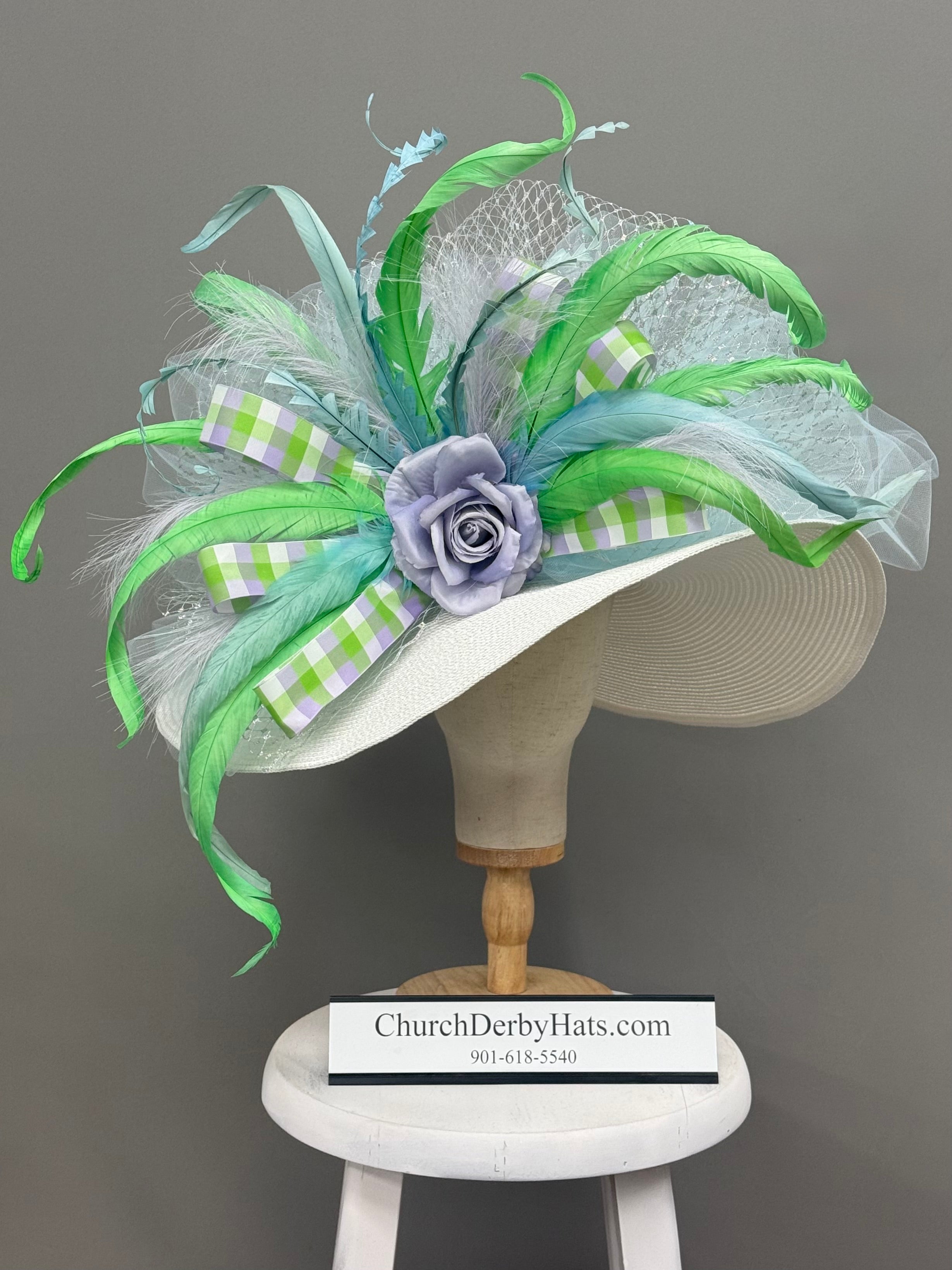 World Cup - Kentucky Derby Hat - Church Hat