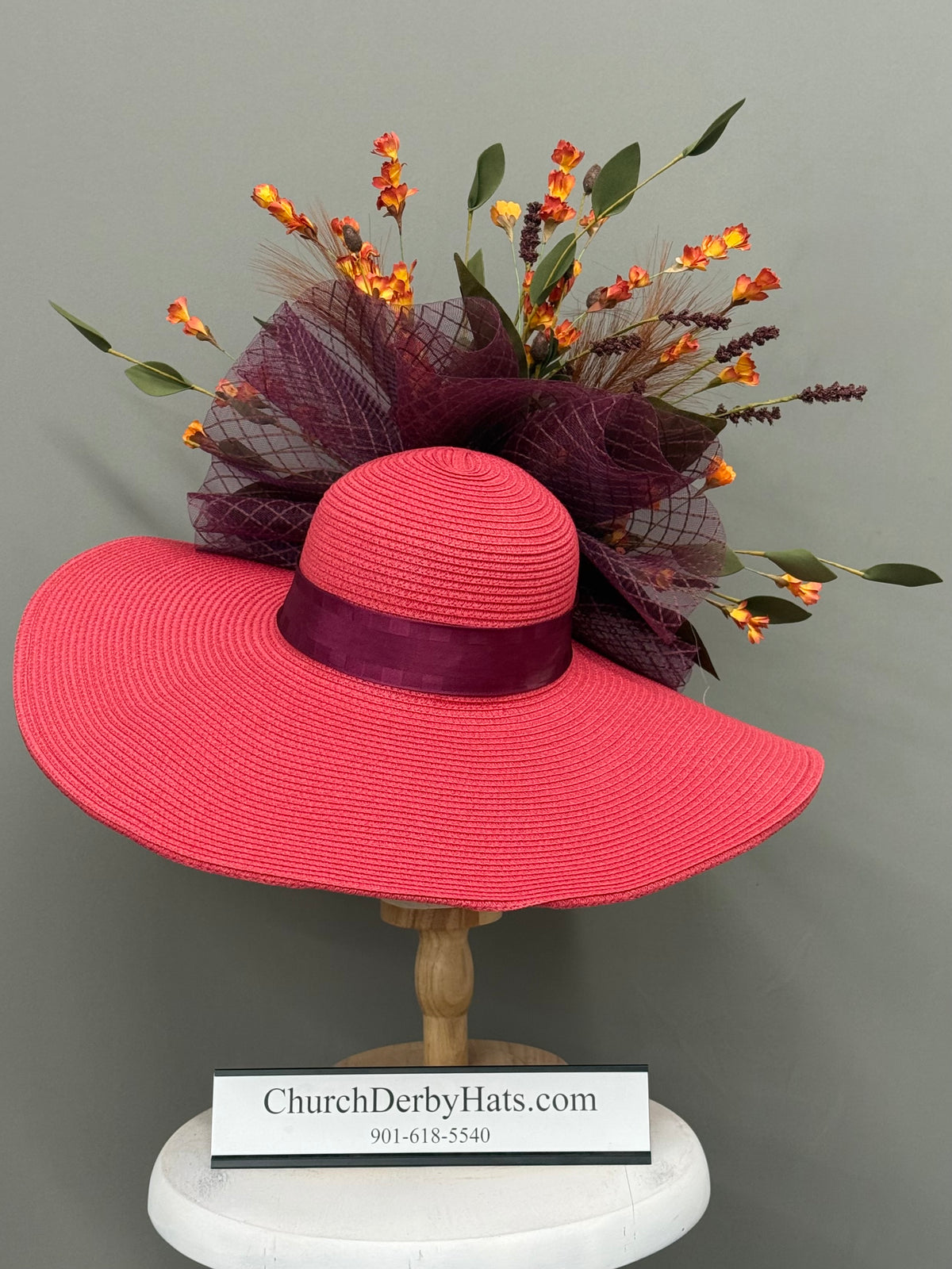 Karina - Kentucky Derby Hat - Church Hat