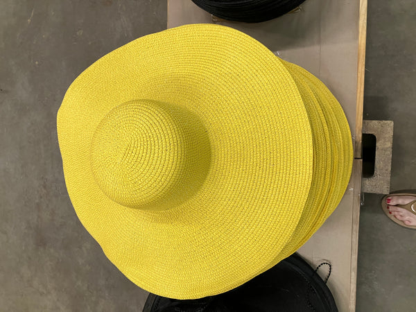 1 yellow and 1 white hat body 6 inch