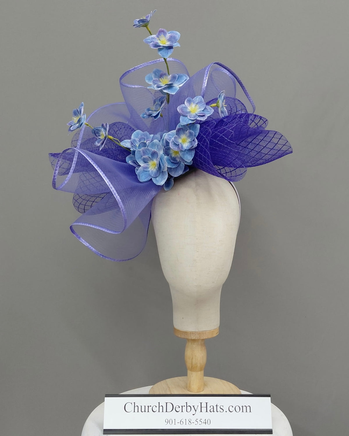 Rebecca Purple - Kentucky Derby Hat