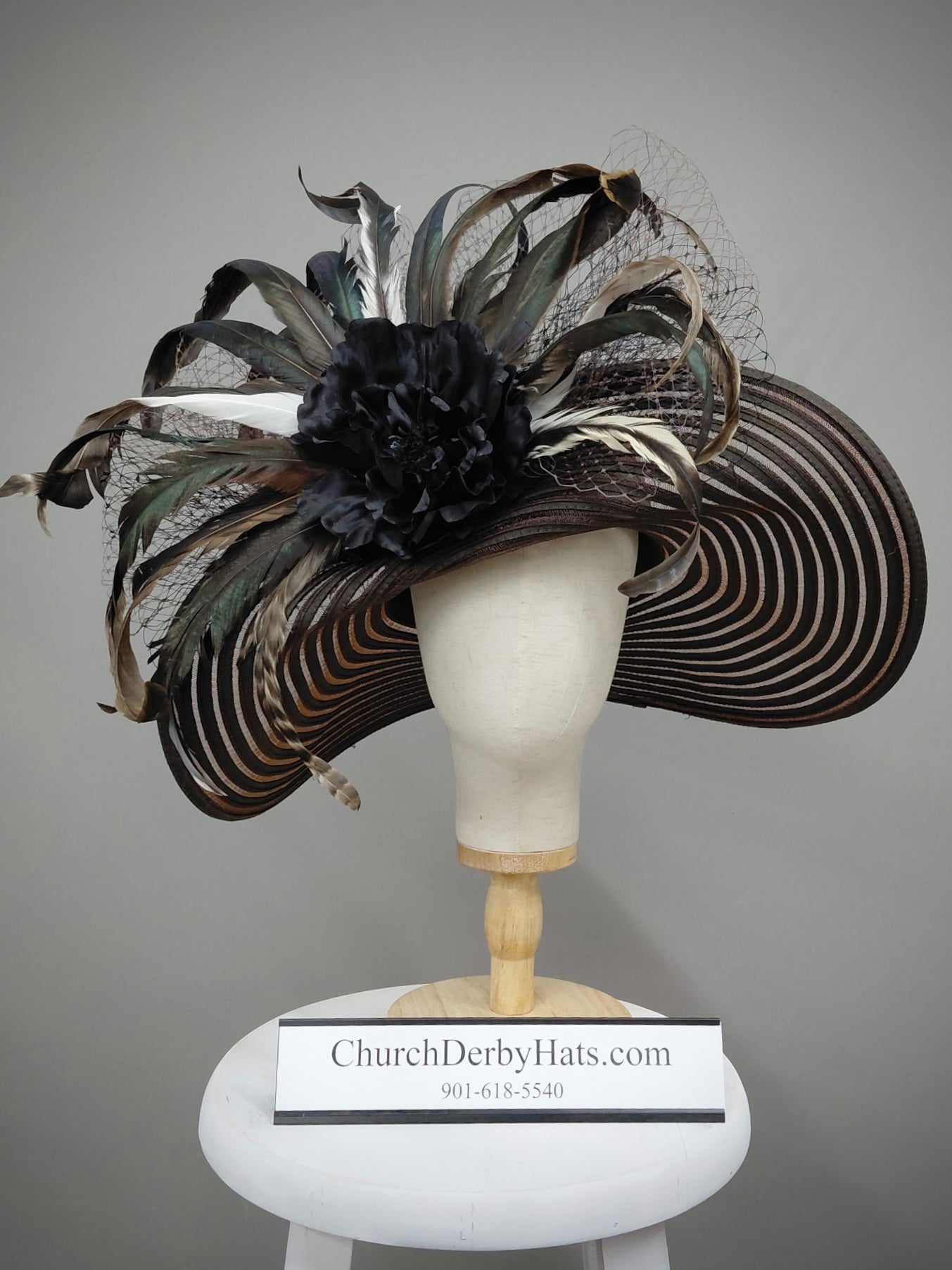 Emiline - Church Derby Hat