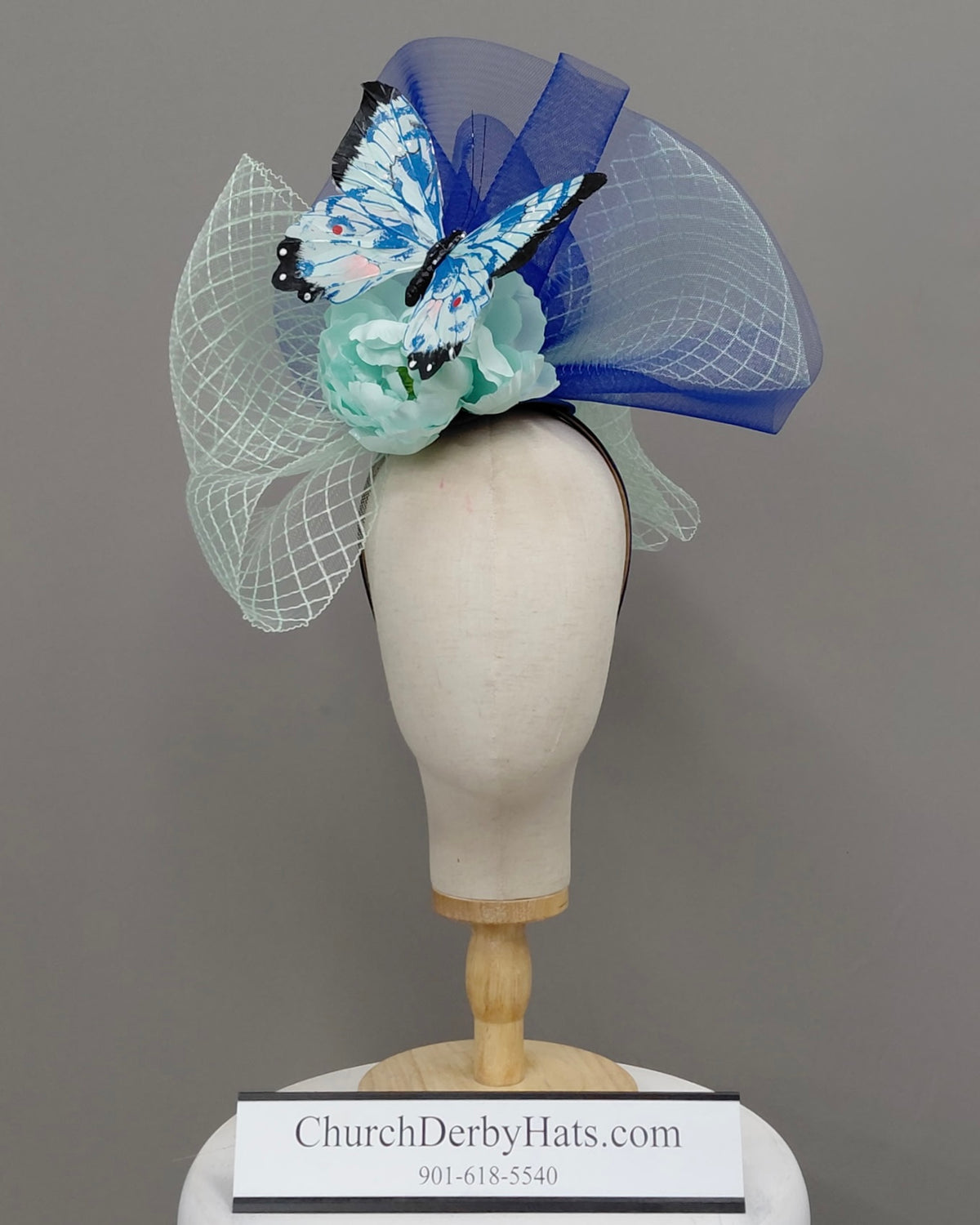 Return to Tiffany - Fascinator on Headband