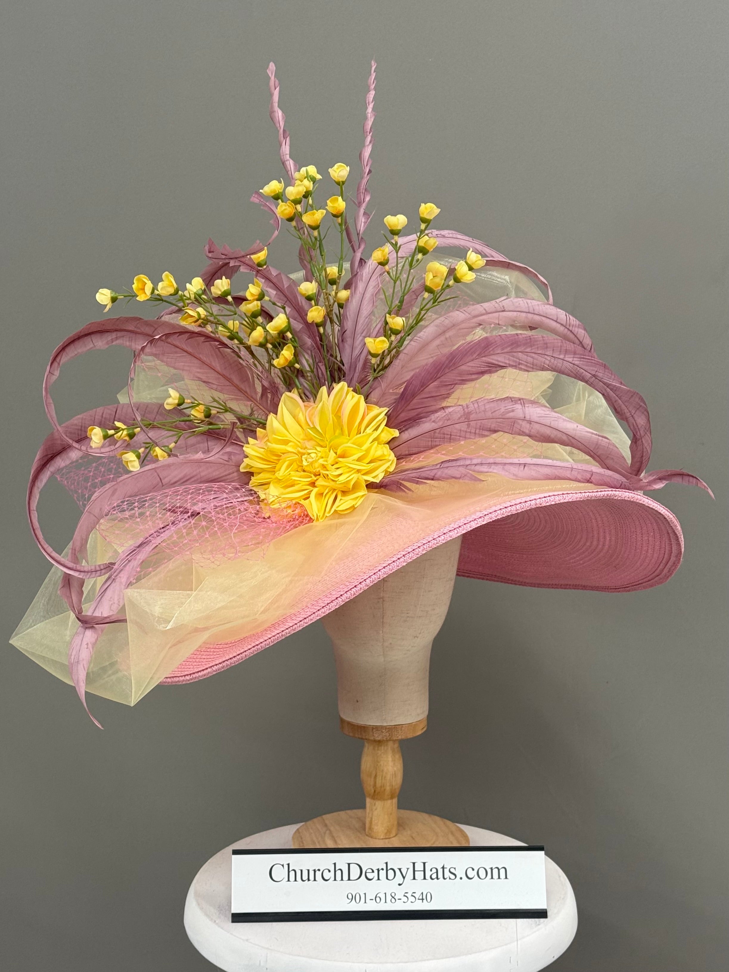 Elegant Garden Party Hat