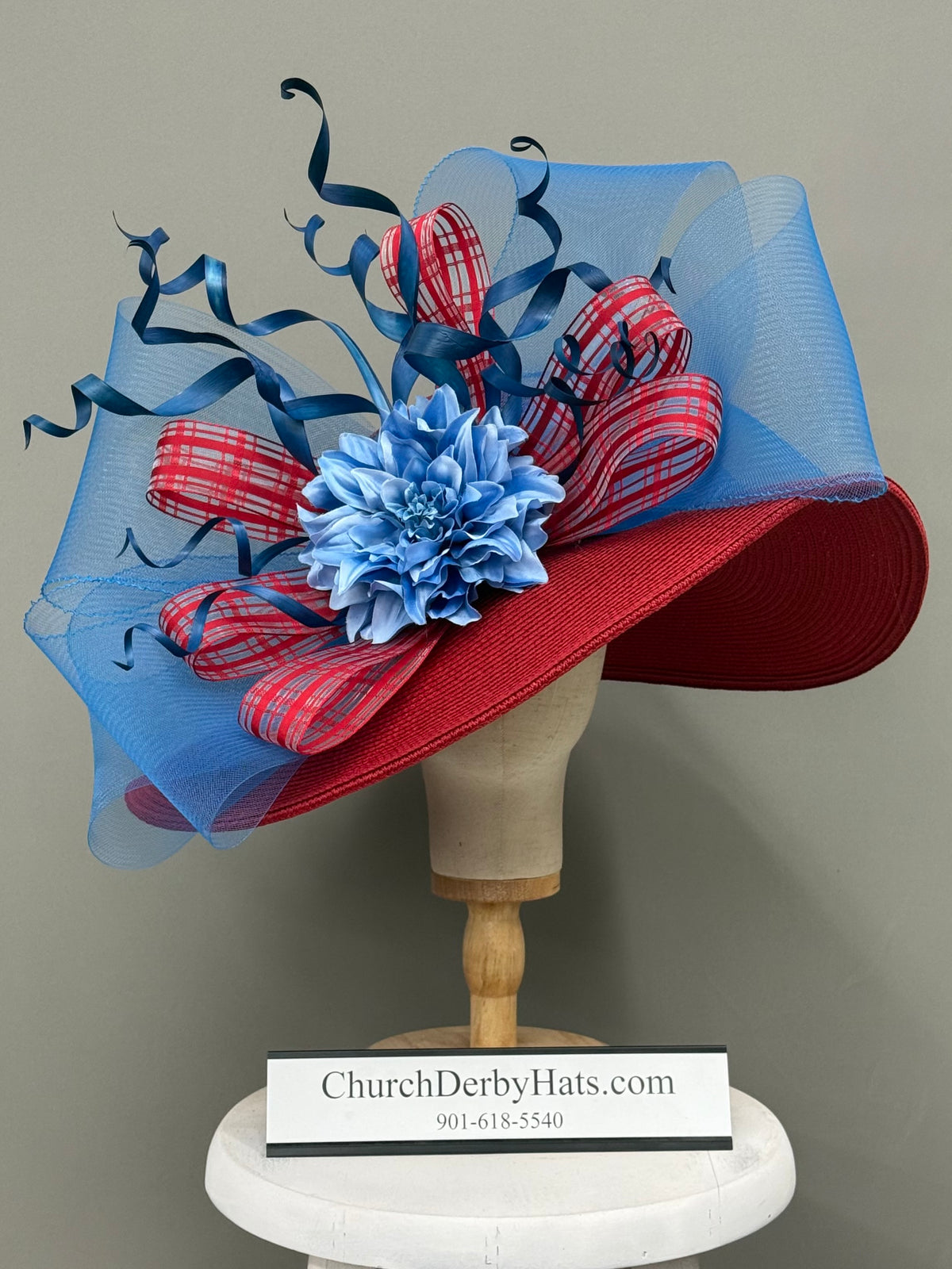 Rebel - Kentucky Derby Hat - Church Hat