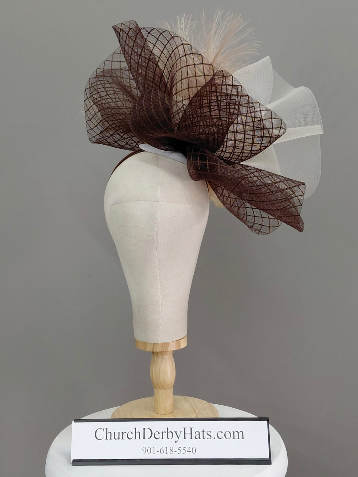 Parlor - Kentucky Derby Fascinator on Headband