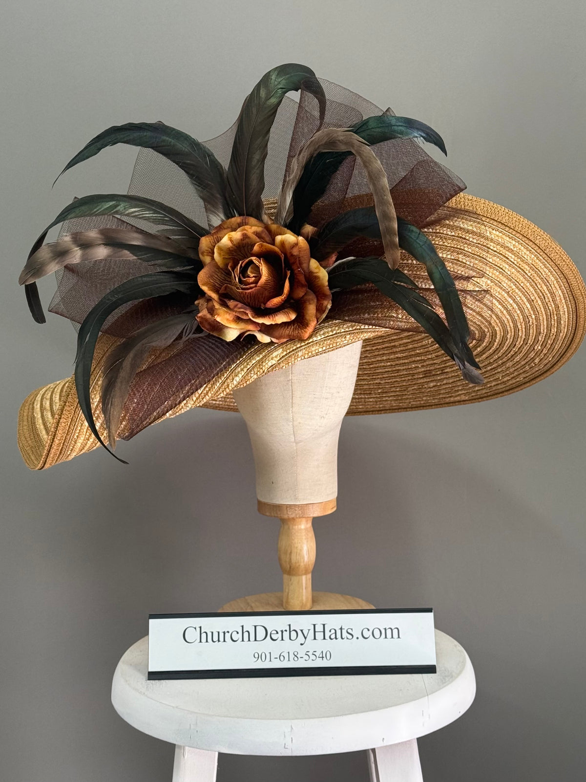 Heroa - Kentucky Derby Hat - Church Hat
