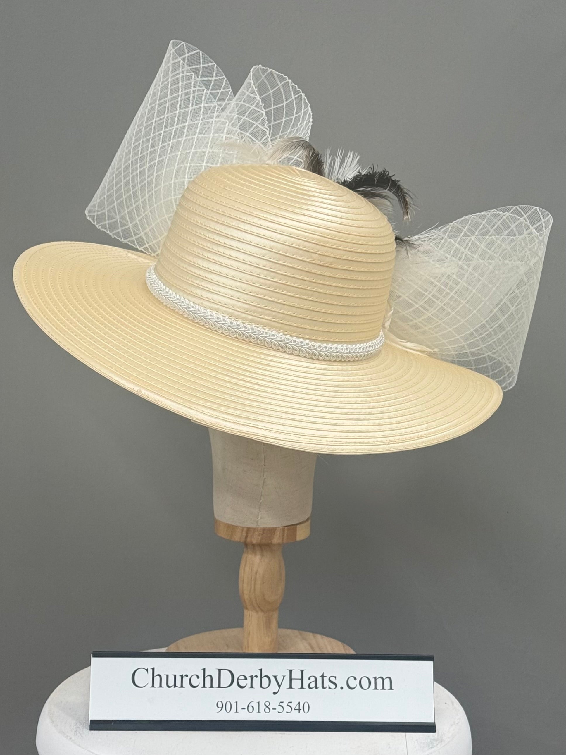 Gold Horse Brooch - Kentucky Derby Hat - Church Hat