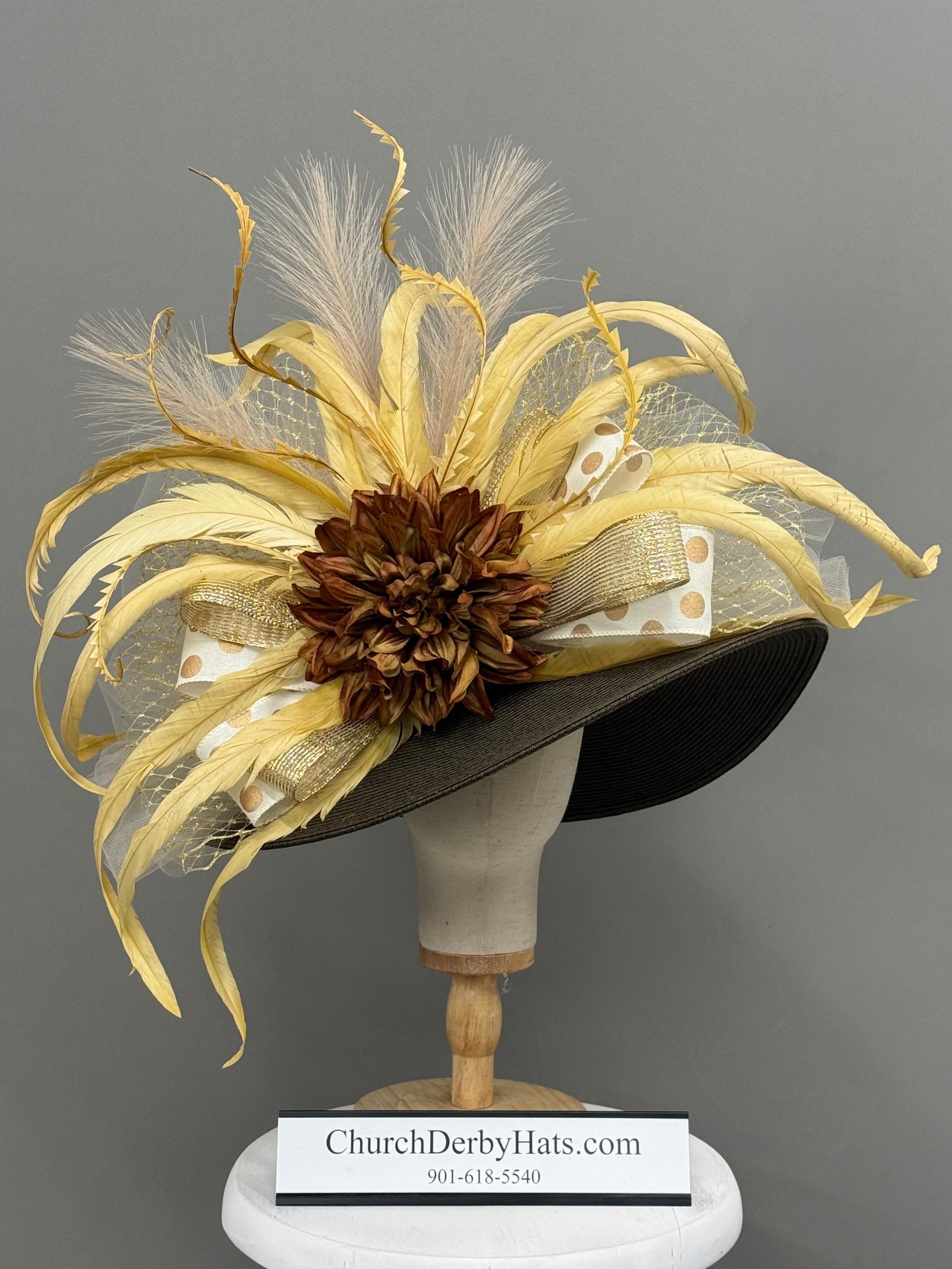 Paige - Kentucky Derby Church Hat