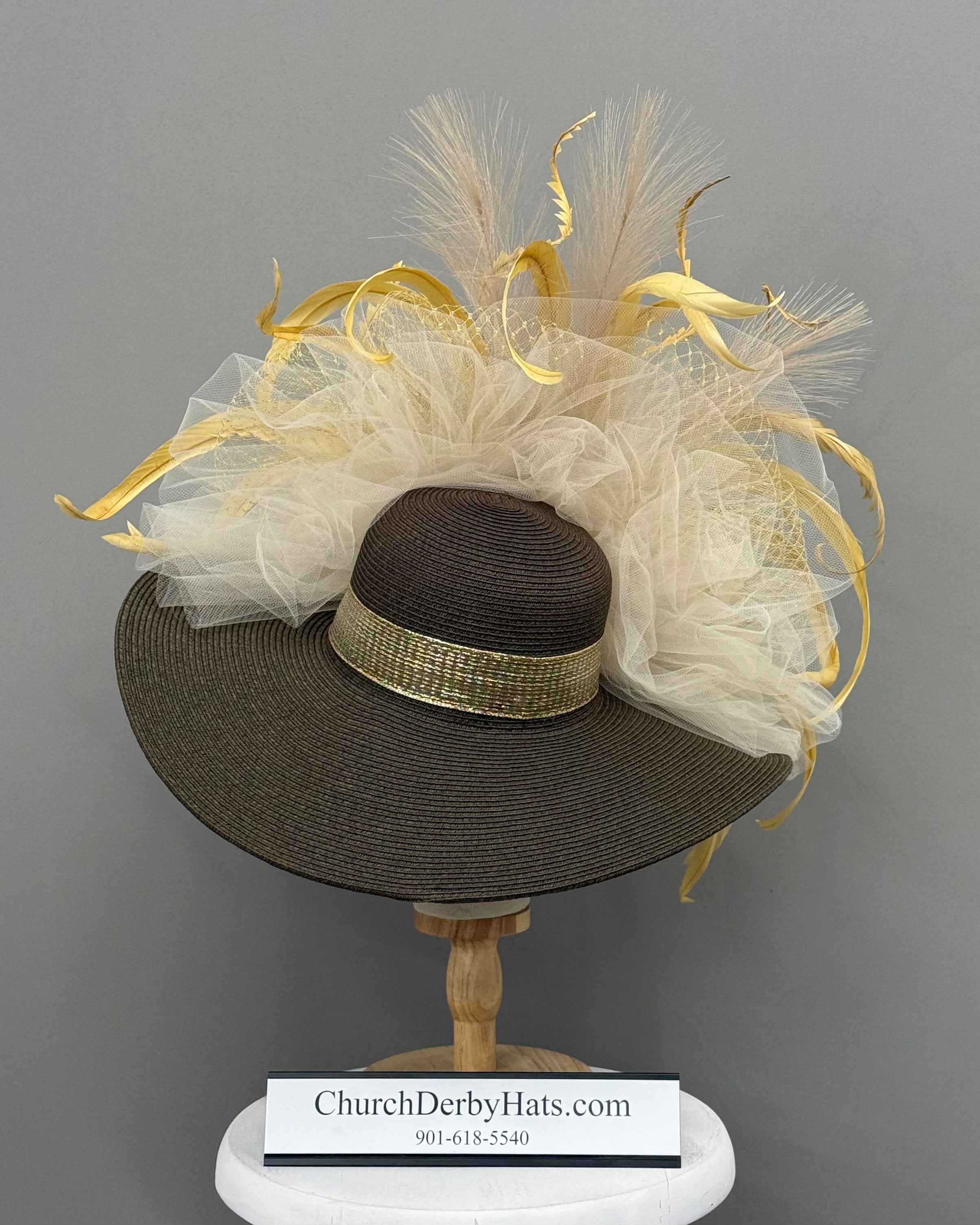 Paige - Kentucky Derby Church Hat