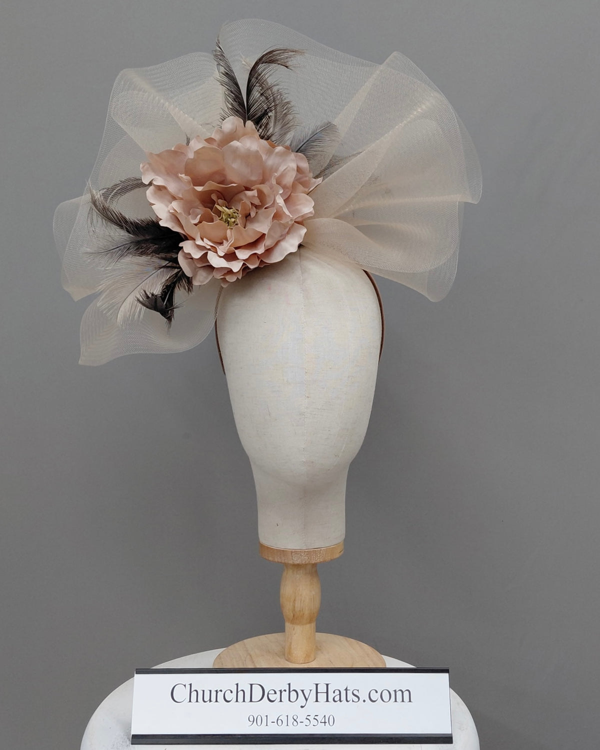 Shawn - Kentucky Derby Fascinator on Headband