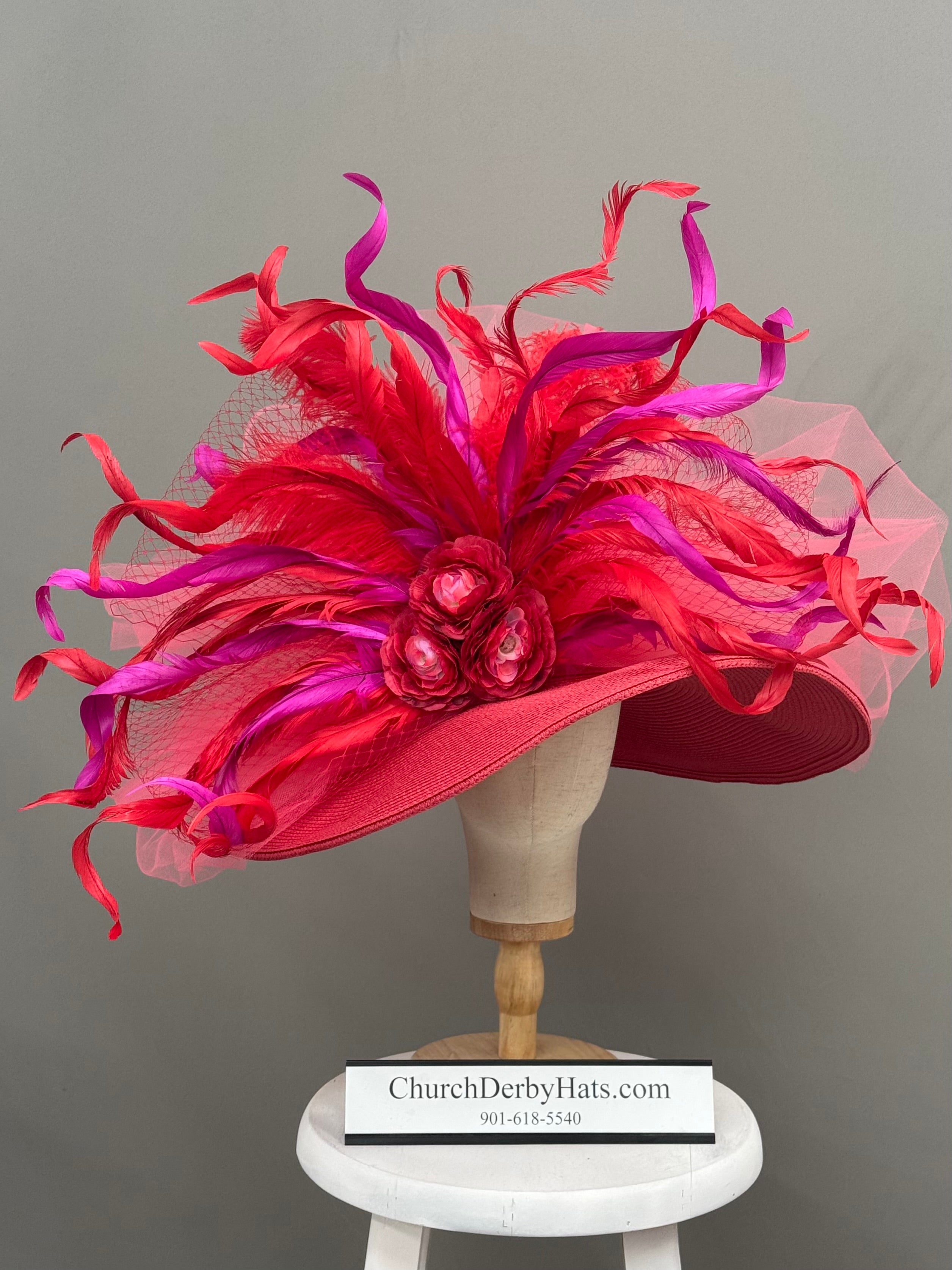 Seraphina - Church Derby Hat