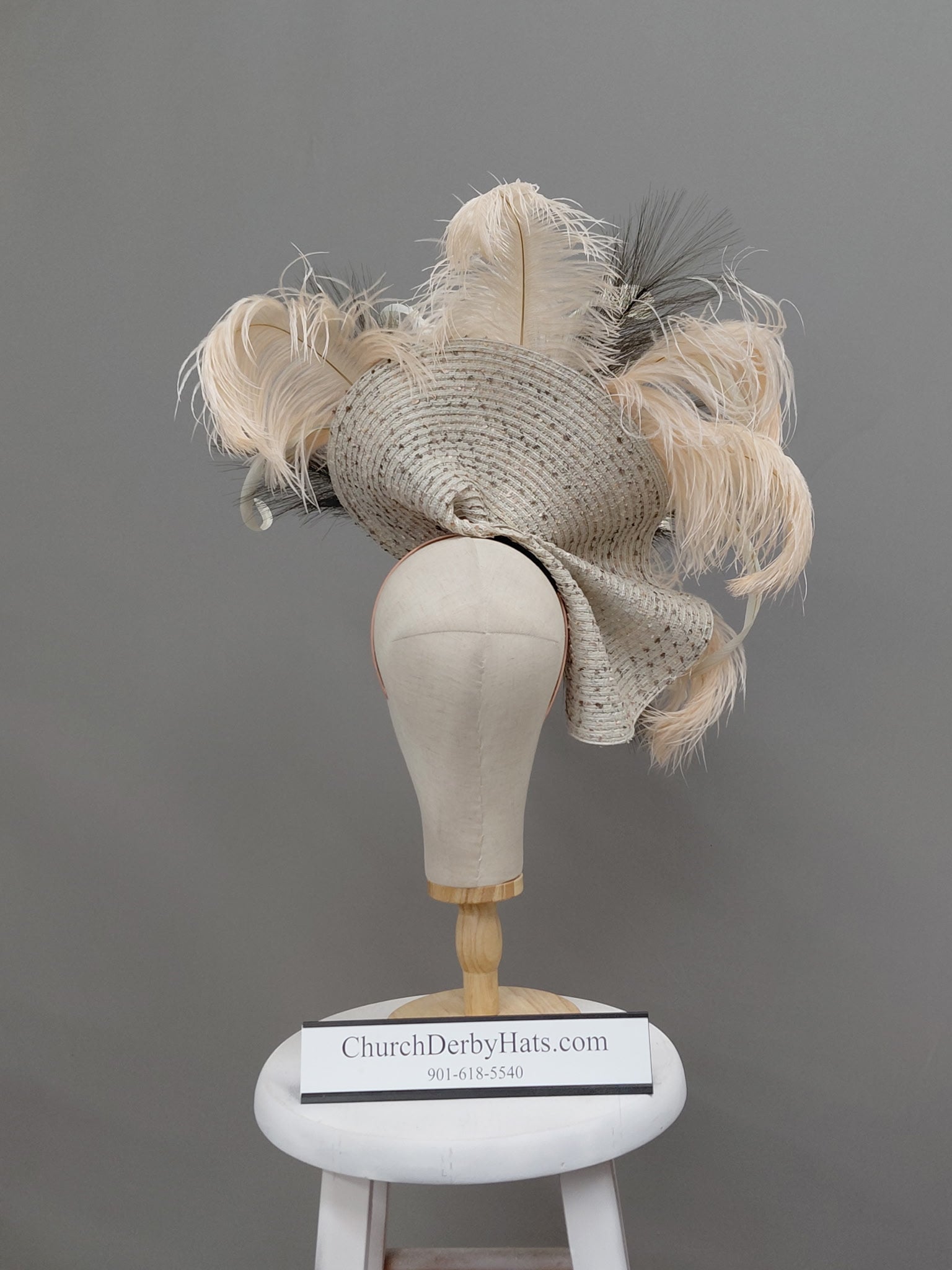 Dusty Blush - Kentucky Derby Hat