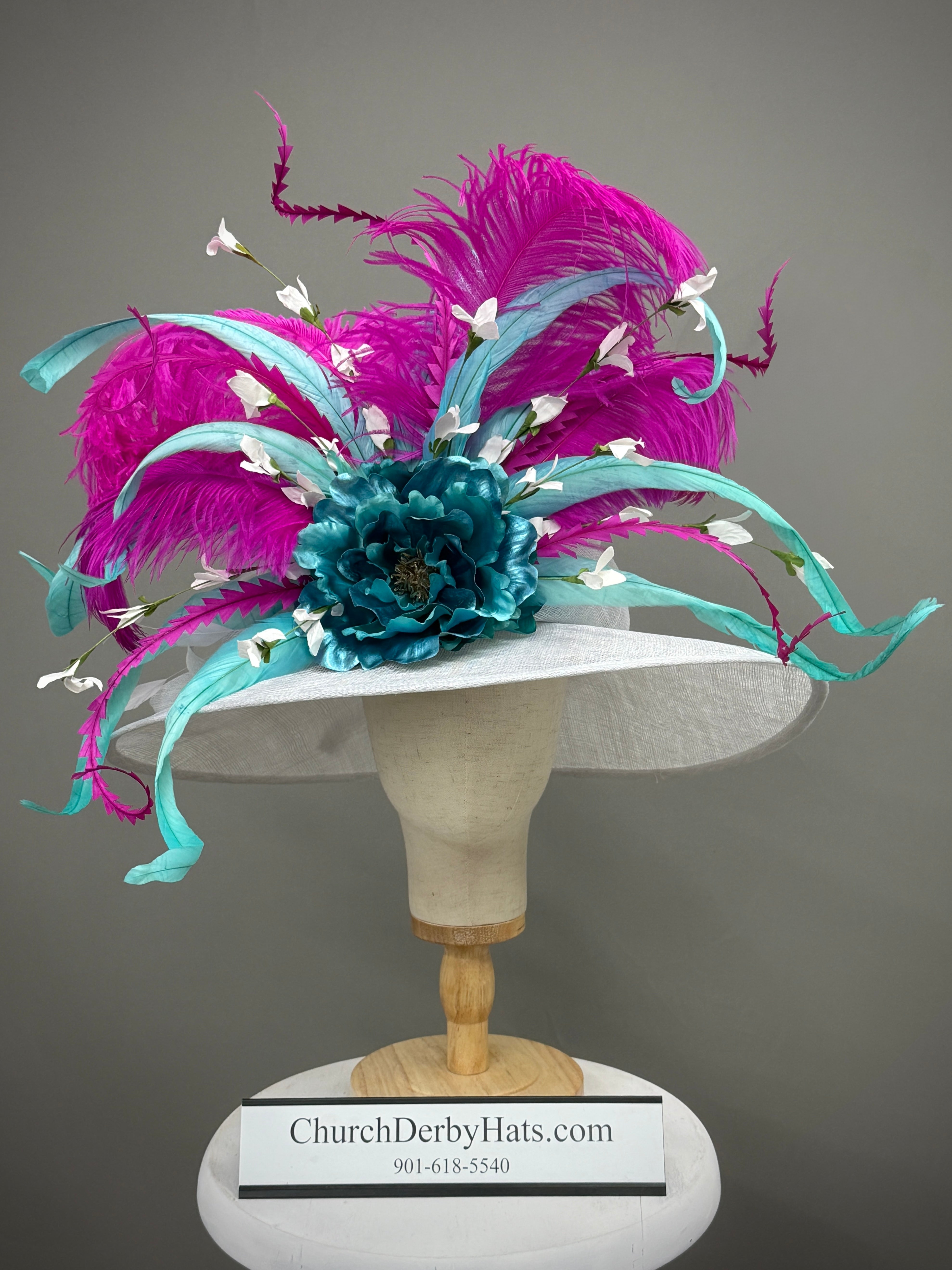 Curtain Call - Kentucky Derby Hat