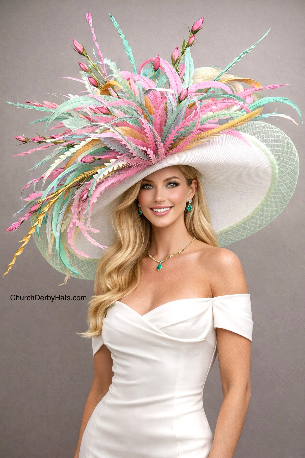 Pastel by Vinzetta® - Kentucky Derby Hat