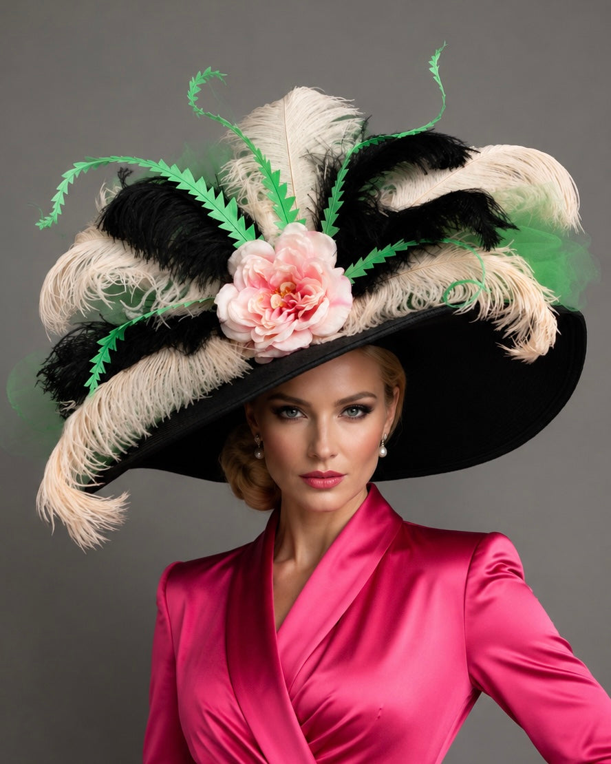 Shirley - Kentucky Derby Hat - Church Hat